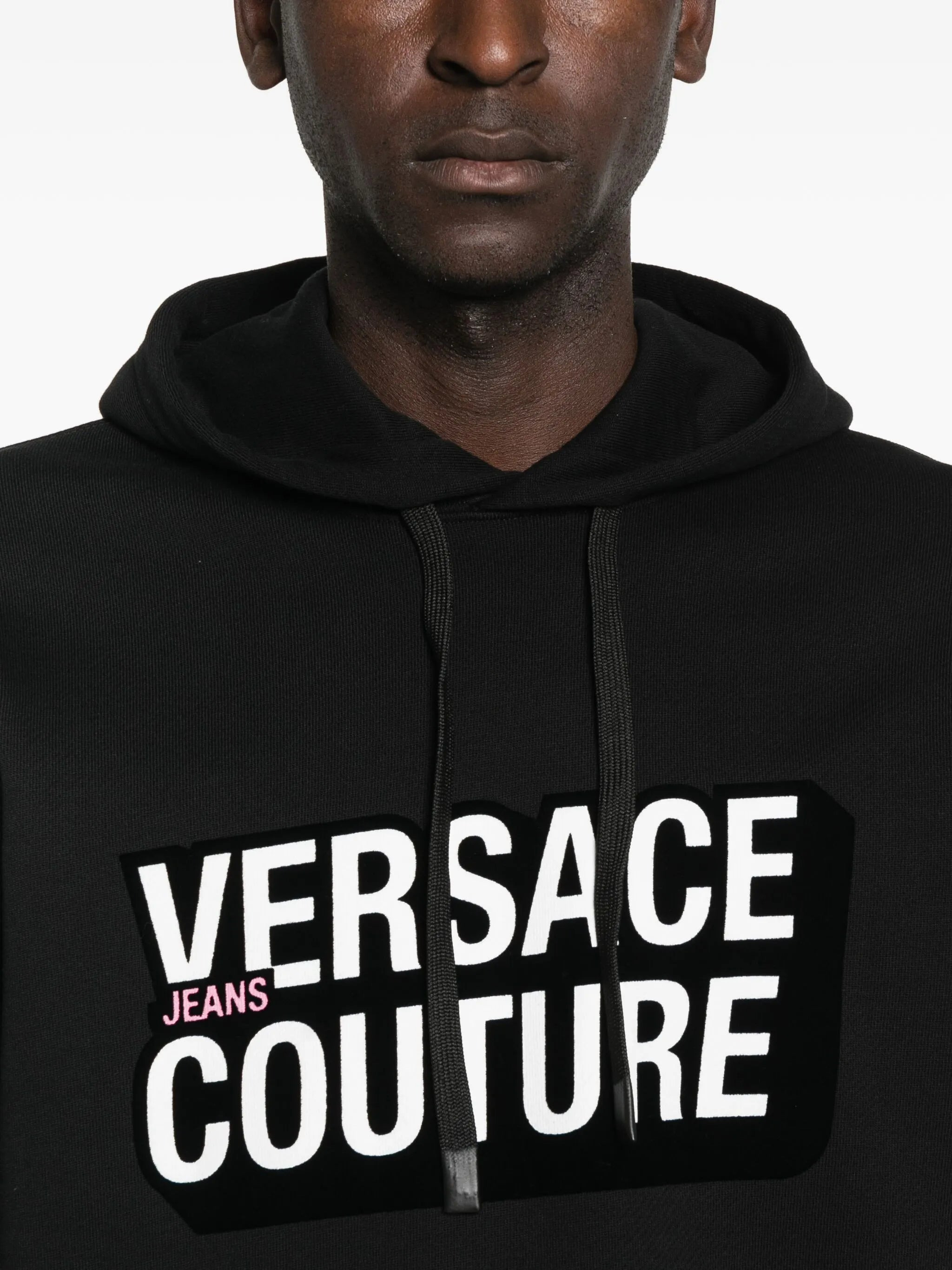 Versace Jeans Couture Logo-lettering Hoodie - 5