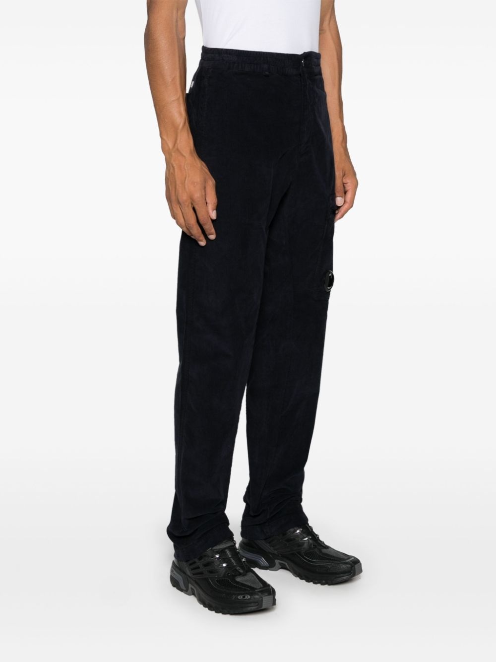 Lens corduroy cargo pants - 3