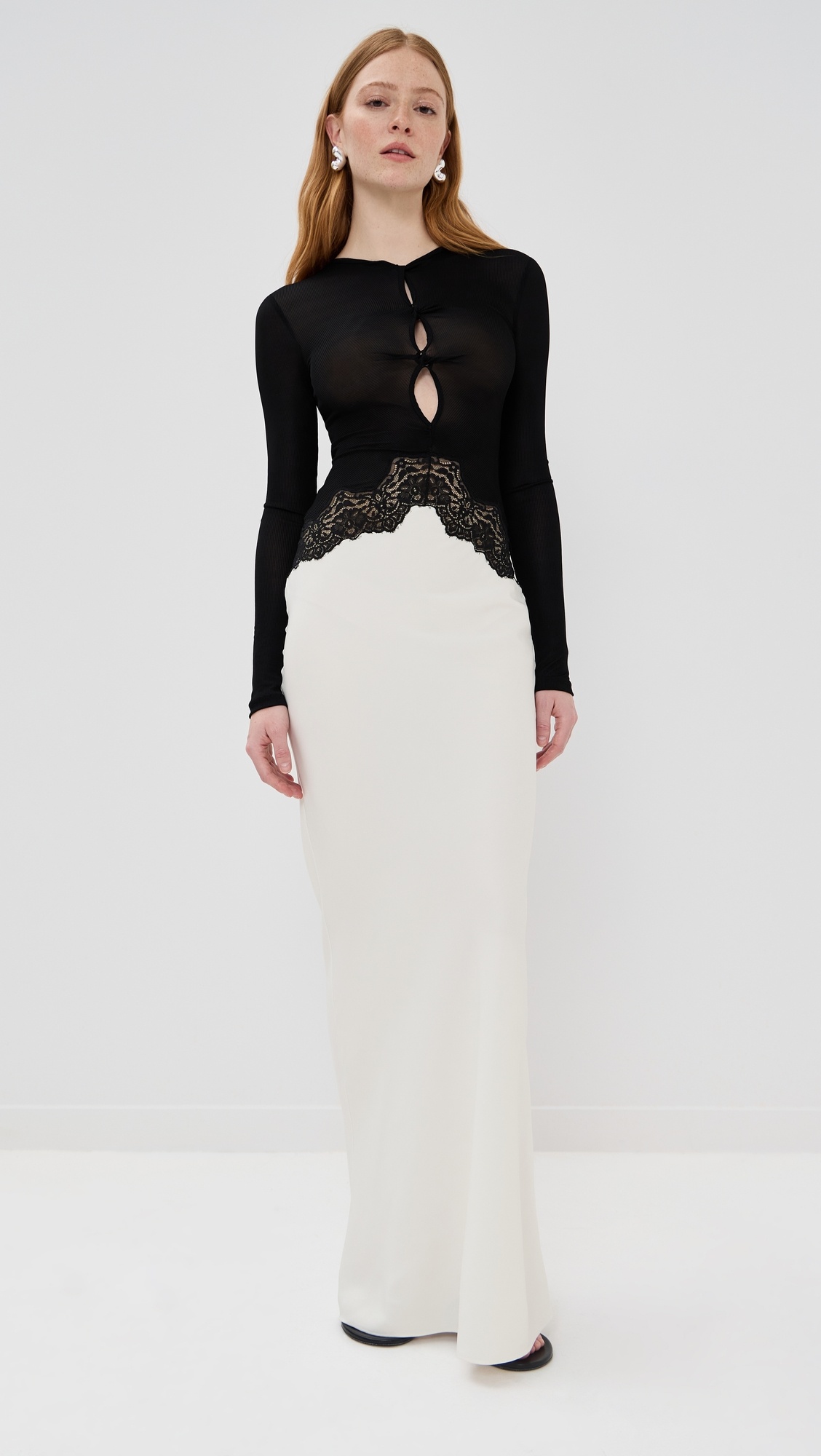 Open Twist Verner Lace Dress - 6