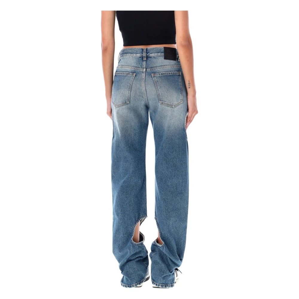 デニム・ジーパン Off-White OWYA06AC99DEN002 Jeans Meteor denim Off-White Meteor ジーンズ | ブルー | FARFETCH JP