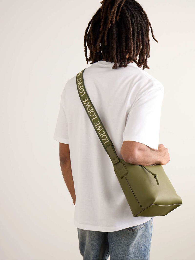Loewe Cubi Small Leather Messenger Bag outlook