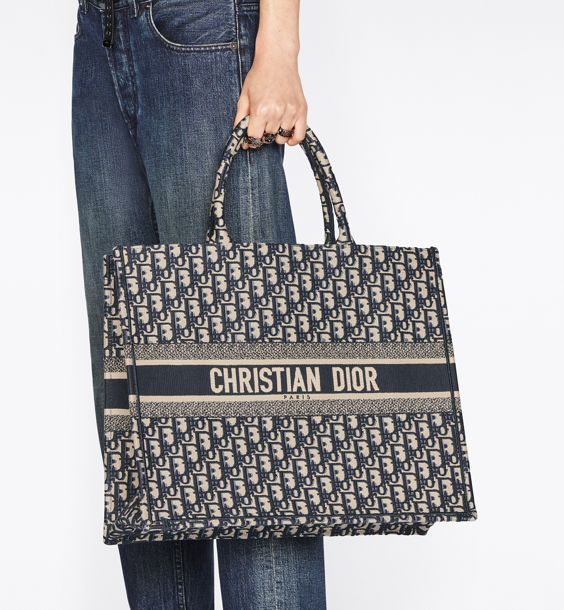 Large Dior Book Tote - 2