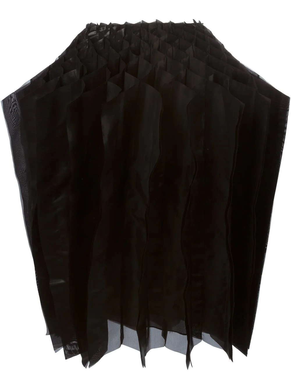 pleated concertina skirt - 1