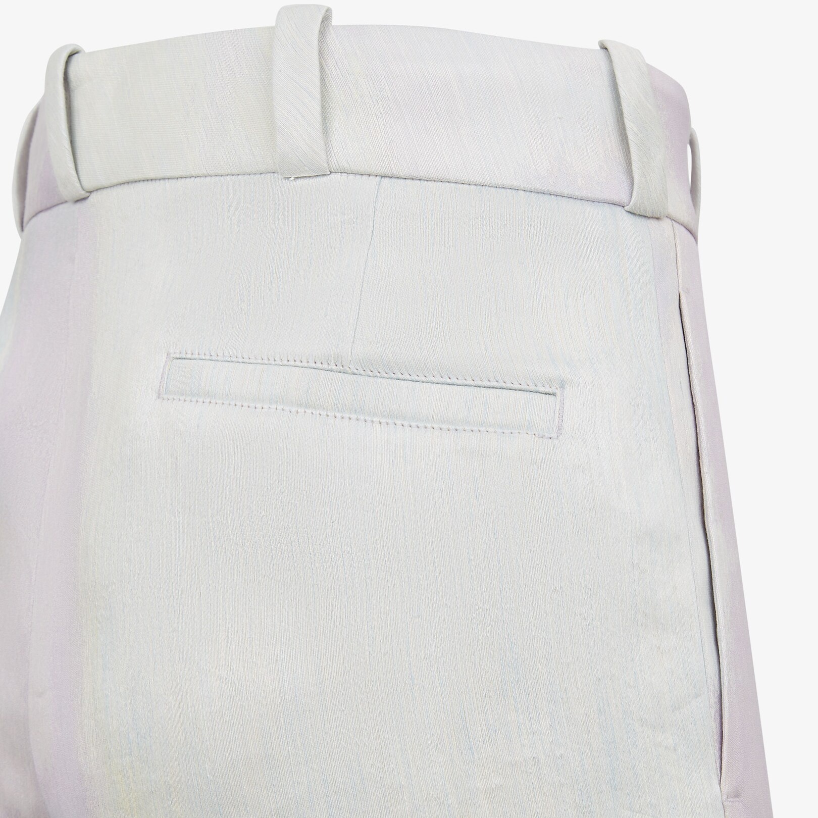 White jacquard trousers - 3