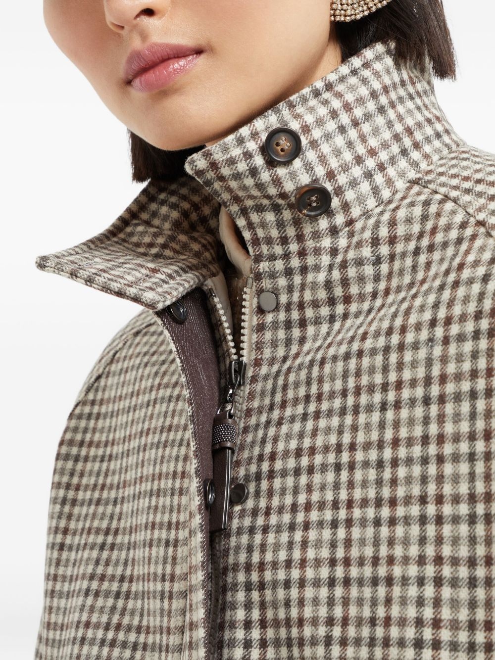 checked flannel jacket - 6
