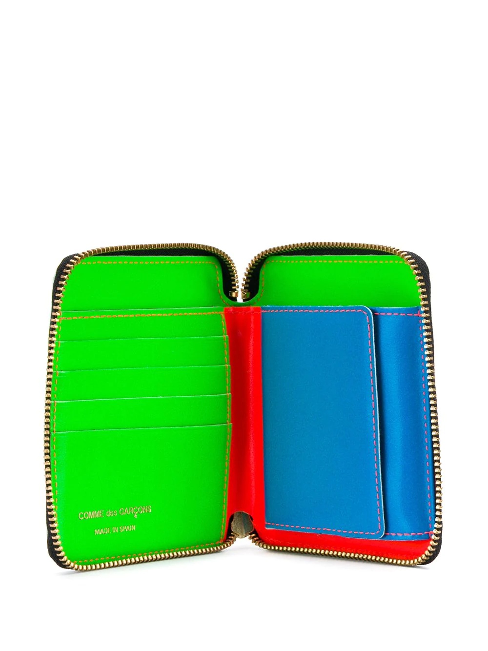 Super Fluo zip-around wallet - 3