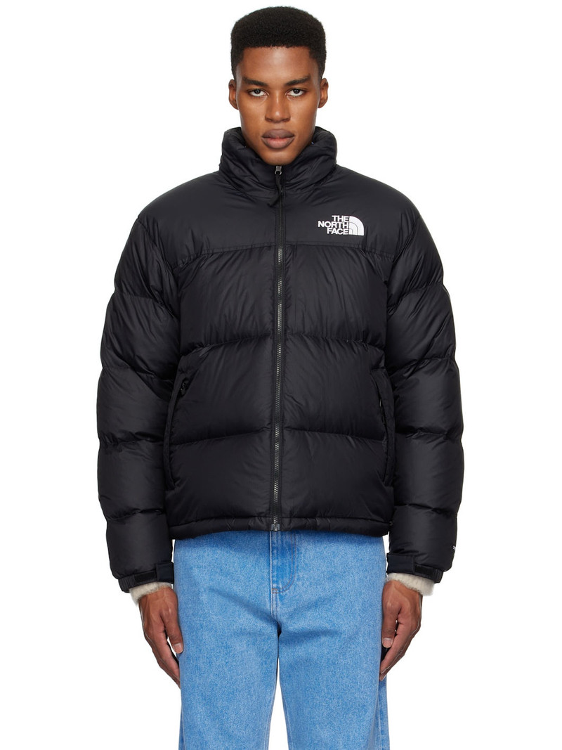 검정 1996 Retro Nuptse 아래로 재킷 - 1
