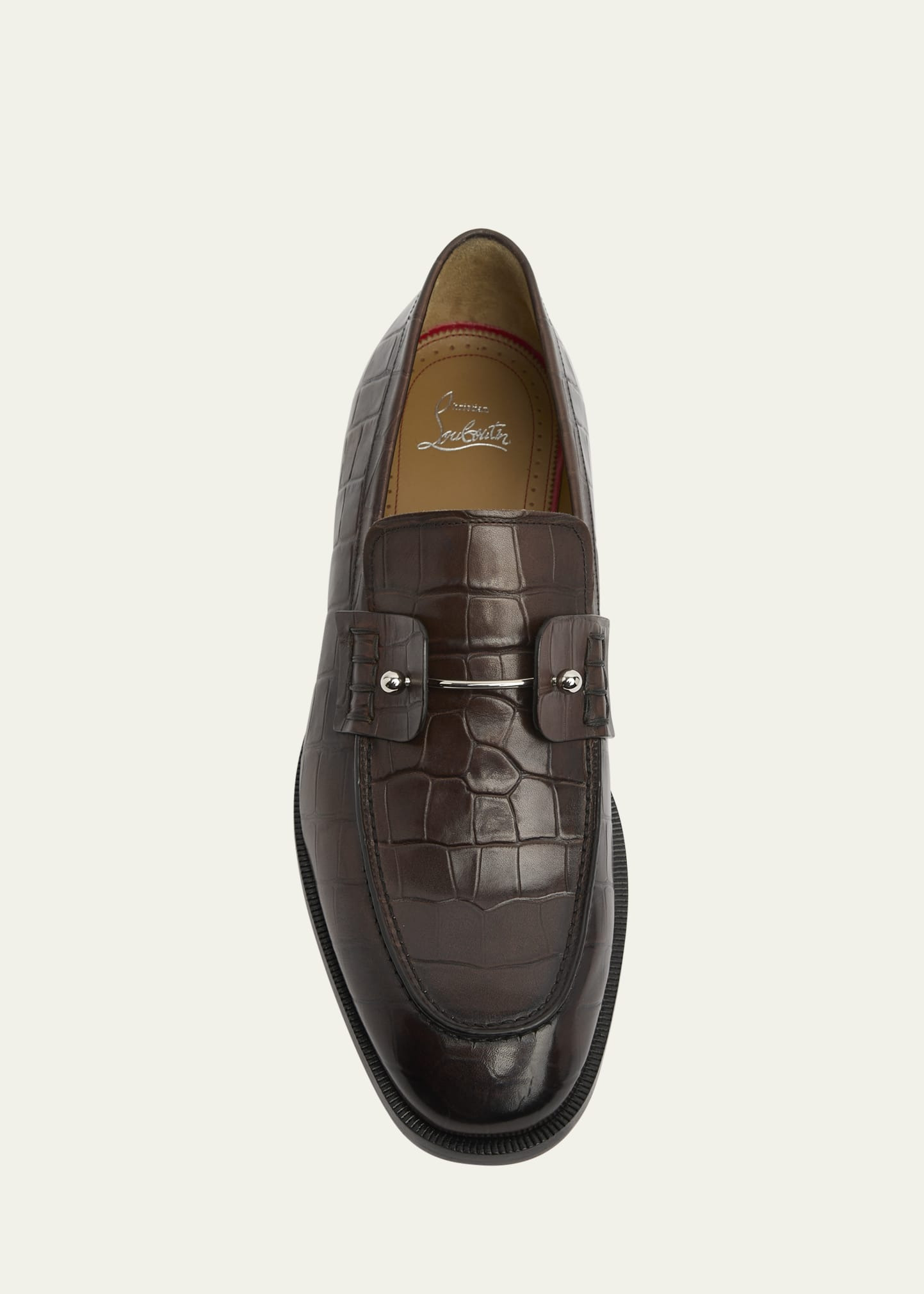 Men's Chambelimoc Croc-Effect Loafers - 3