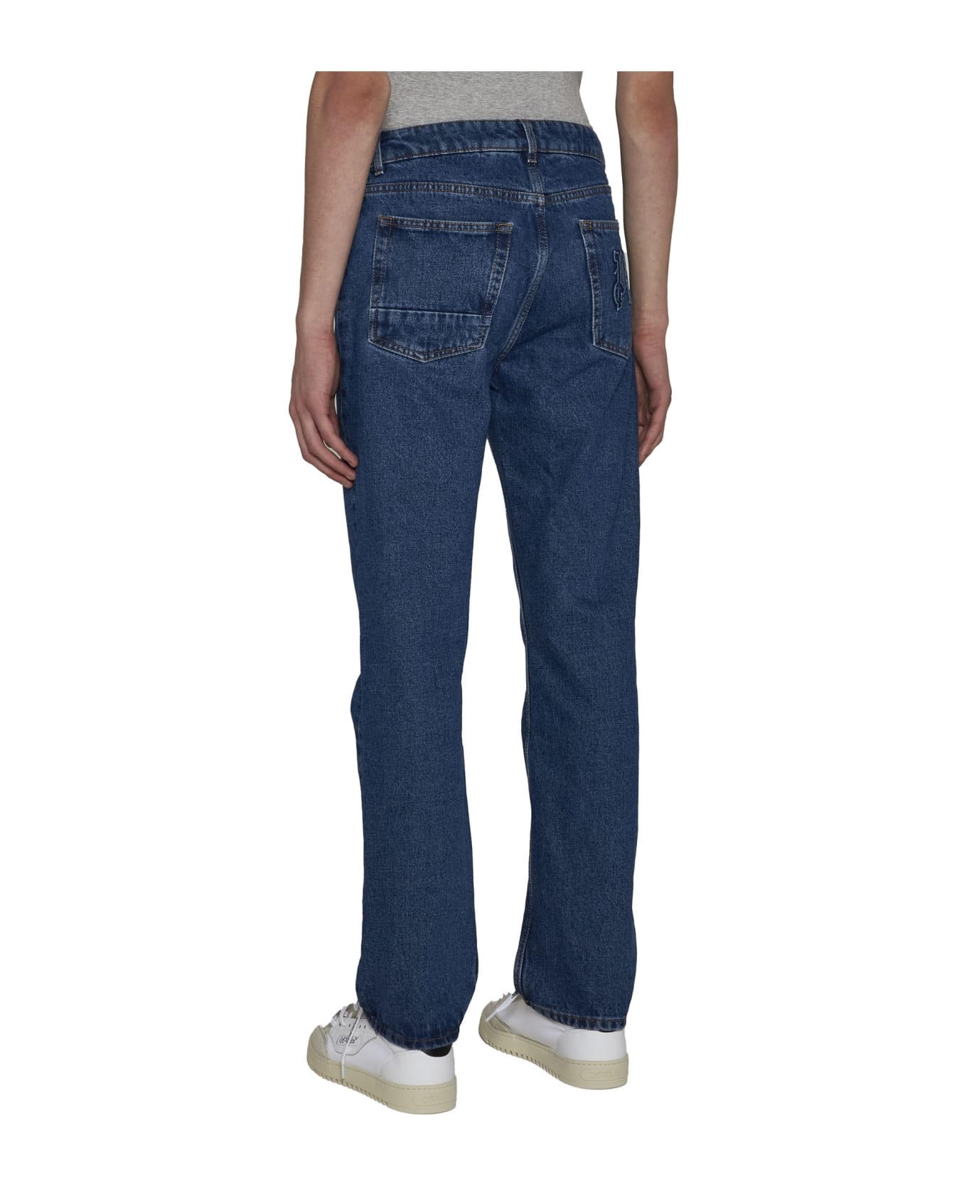 Lw Monogram Straight Jeans - 4
