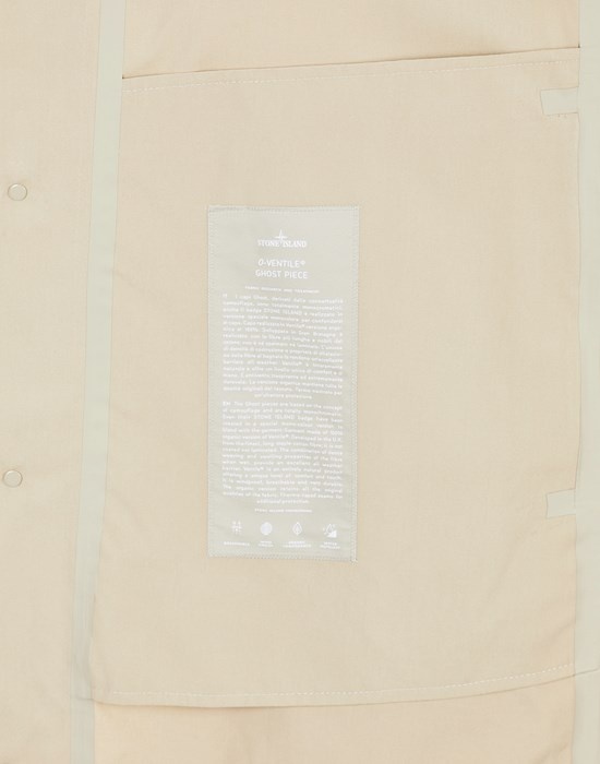 703F1 STONE ISLAND GHOST PIECE_O-VENTILE® BEIGE - 6