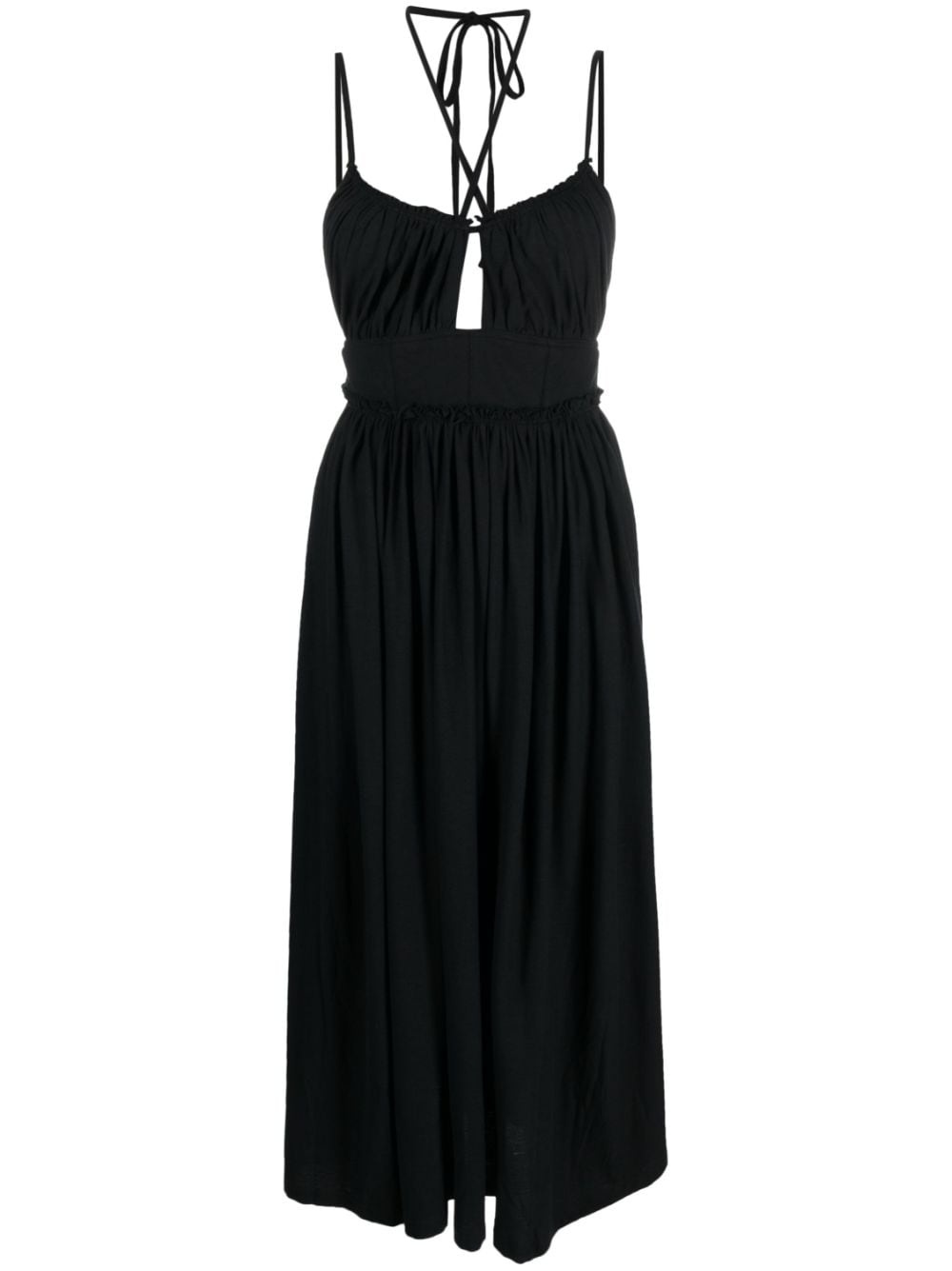 Freya halterneck midi dress - 1