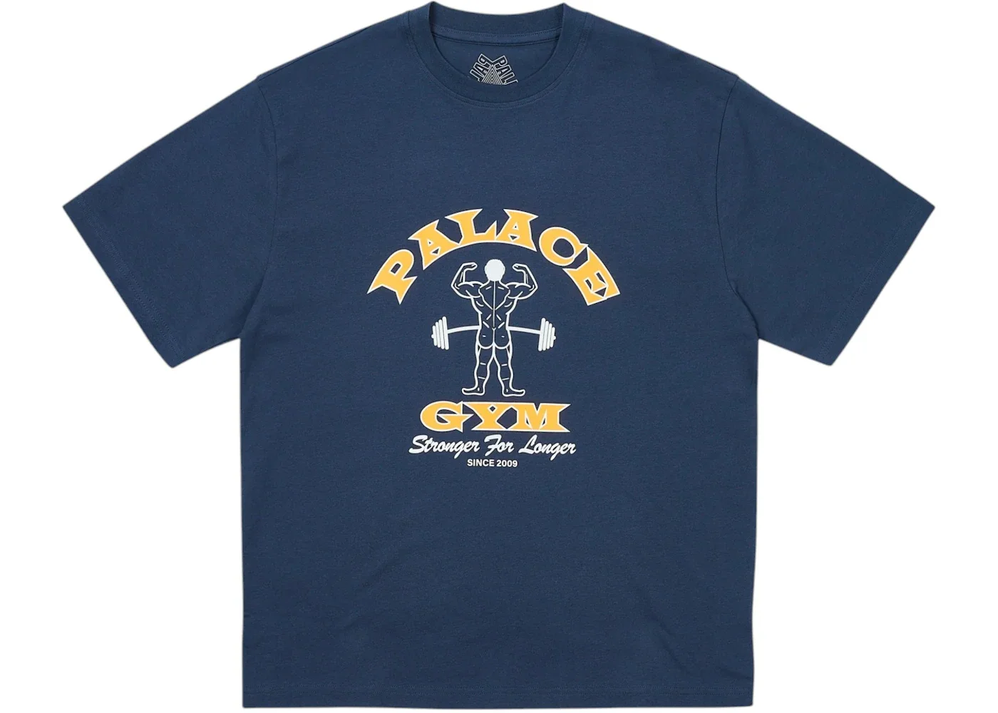 Palace Stronger For Longer T-Shirt Navy - 1