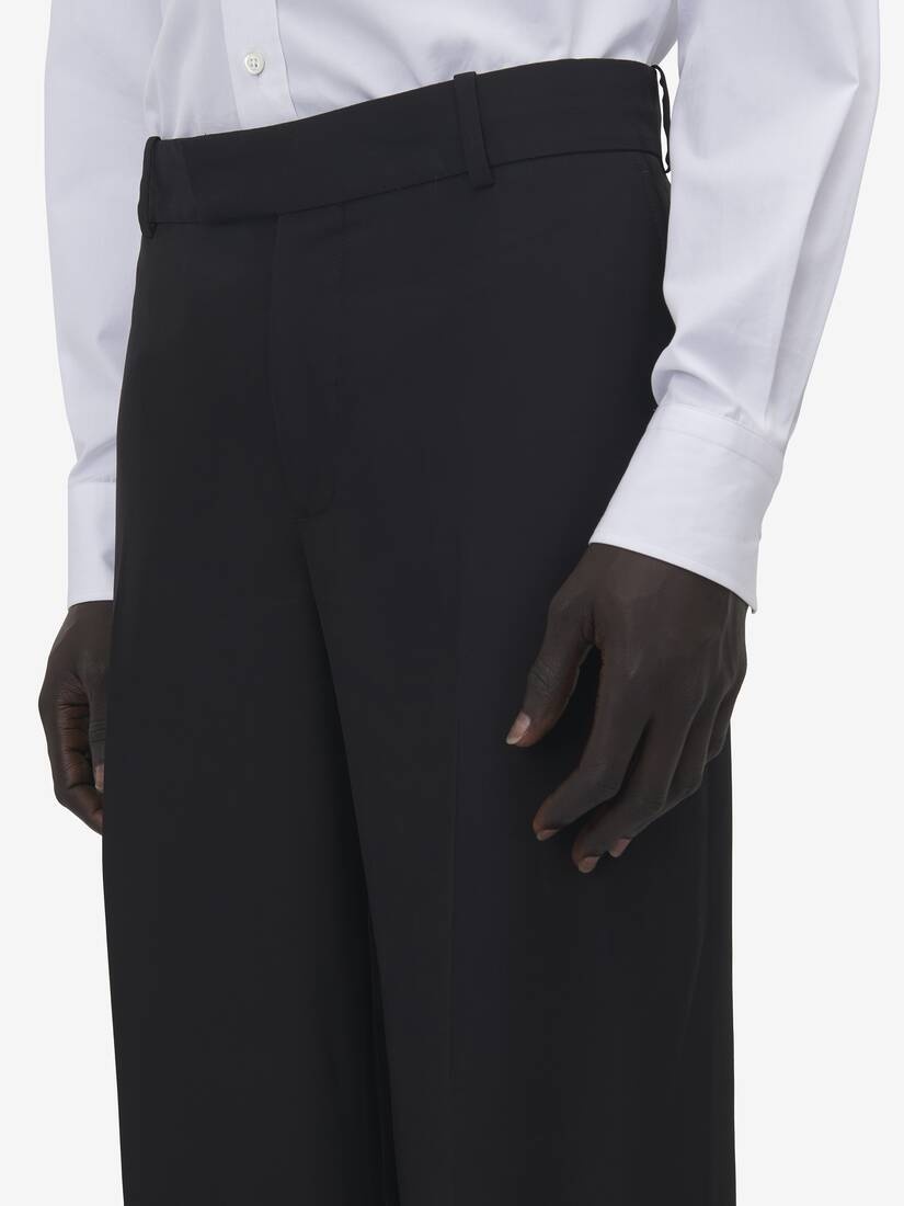 Low Rise Tailored Trousers - 5
