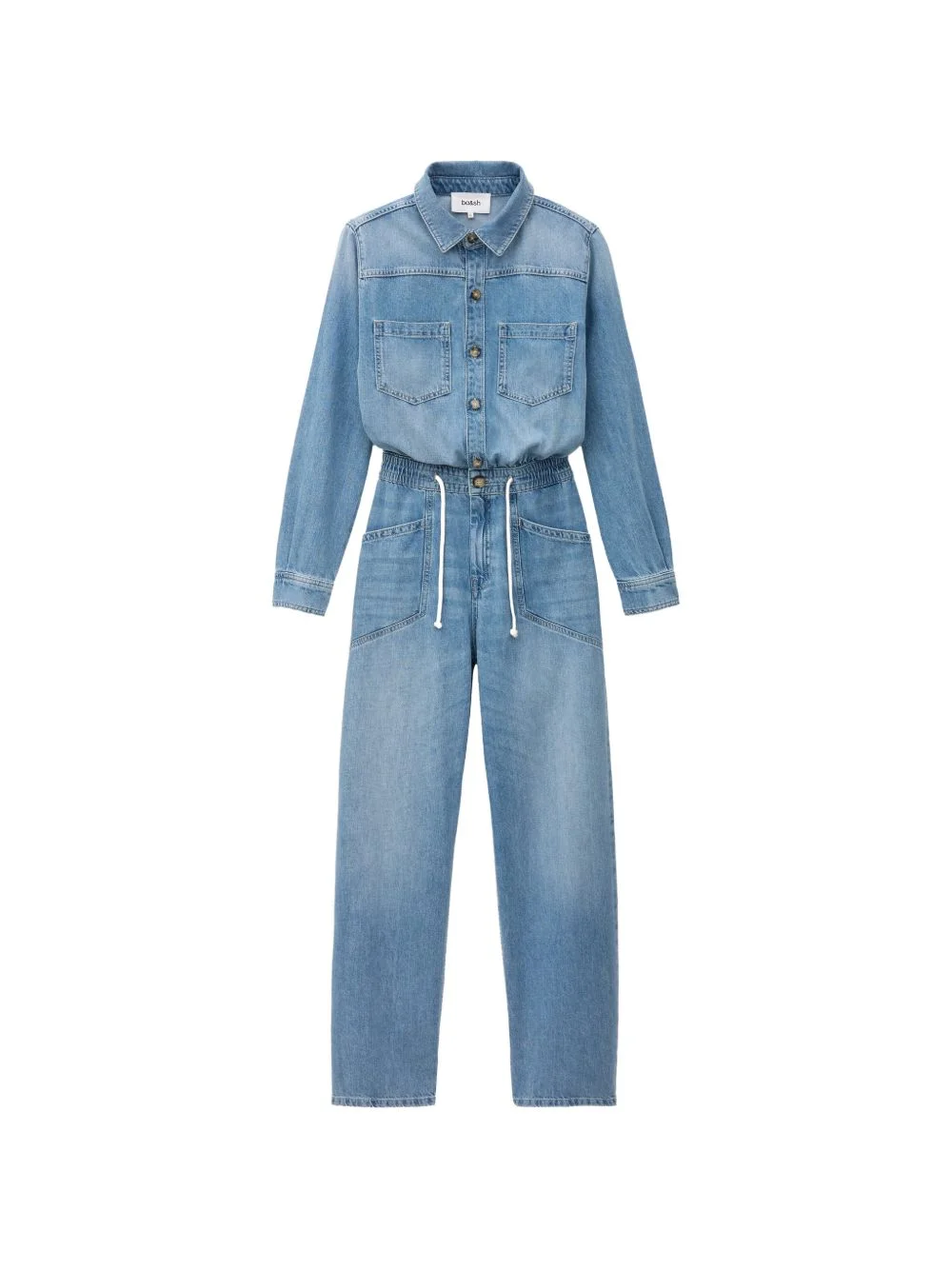 Myrella button pocket jumpsuit - 1