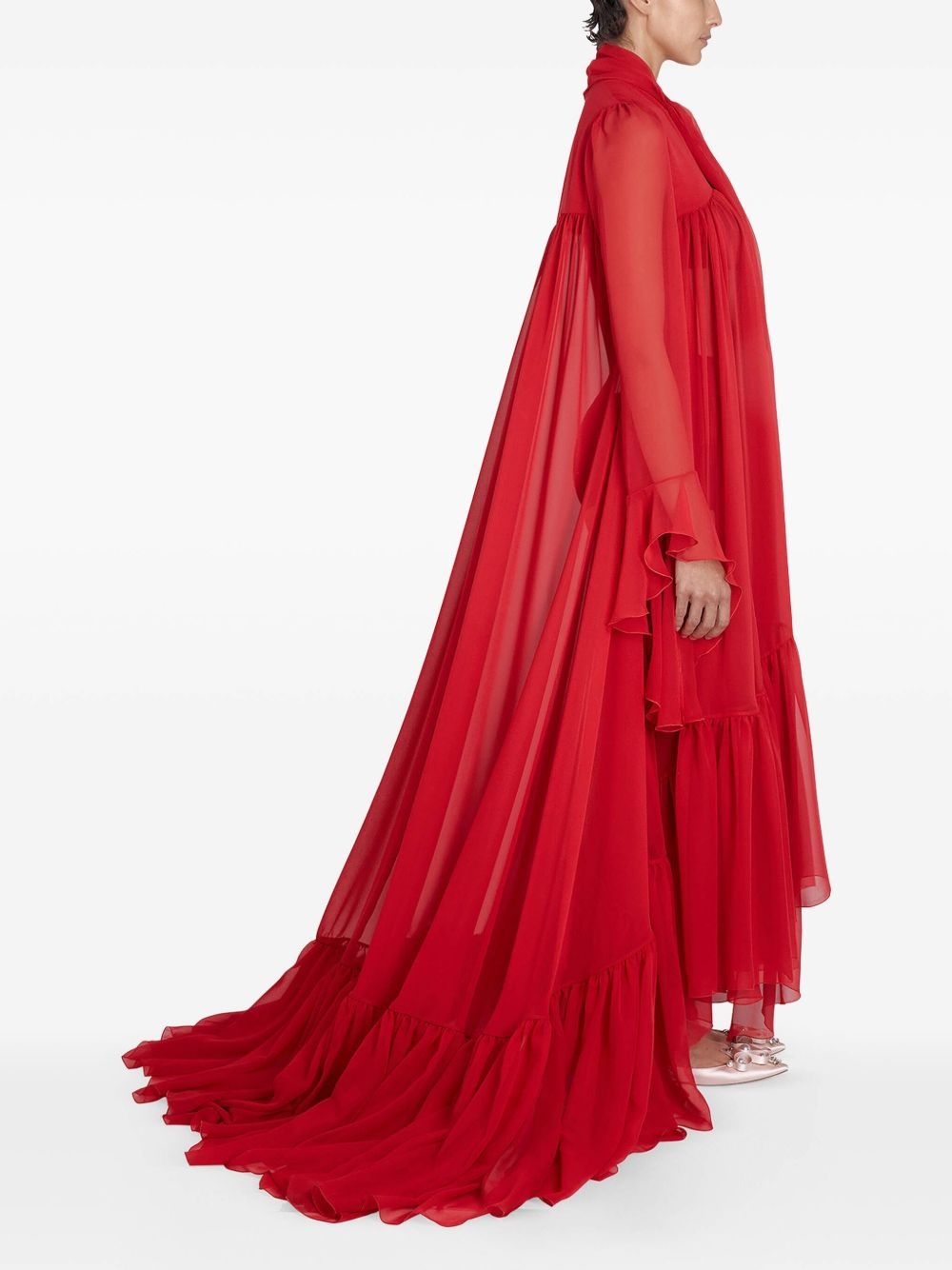silk dress - 4
