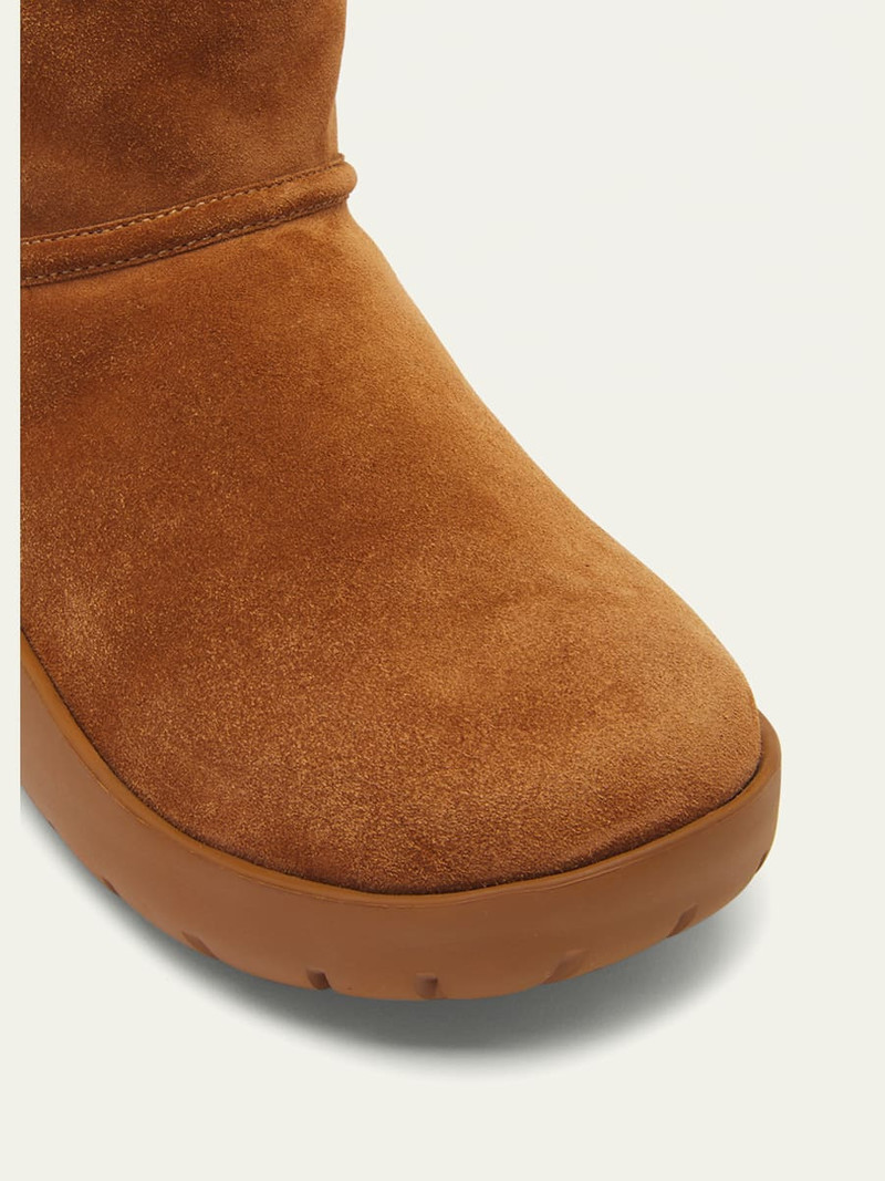 Bottega Veneta Snap Suede Chunky Ankle Boots outlook