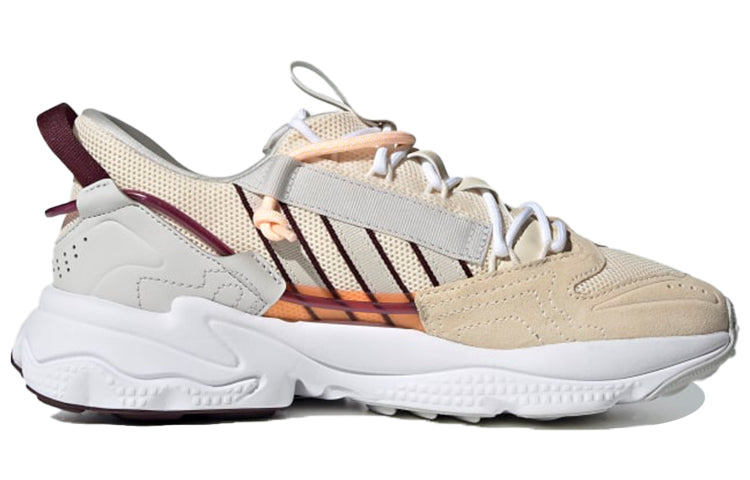 (WMNS) adidas Ozweego Zip 'Ecru Tint Maroon' GZ2642 - 2