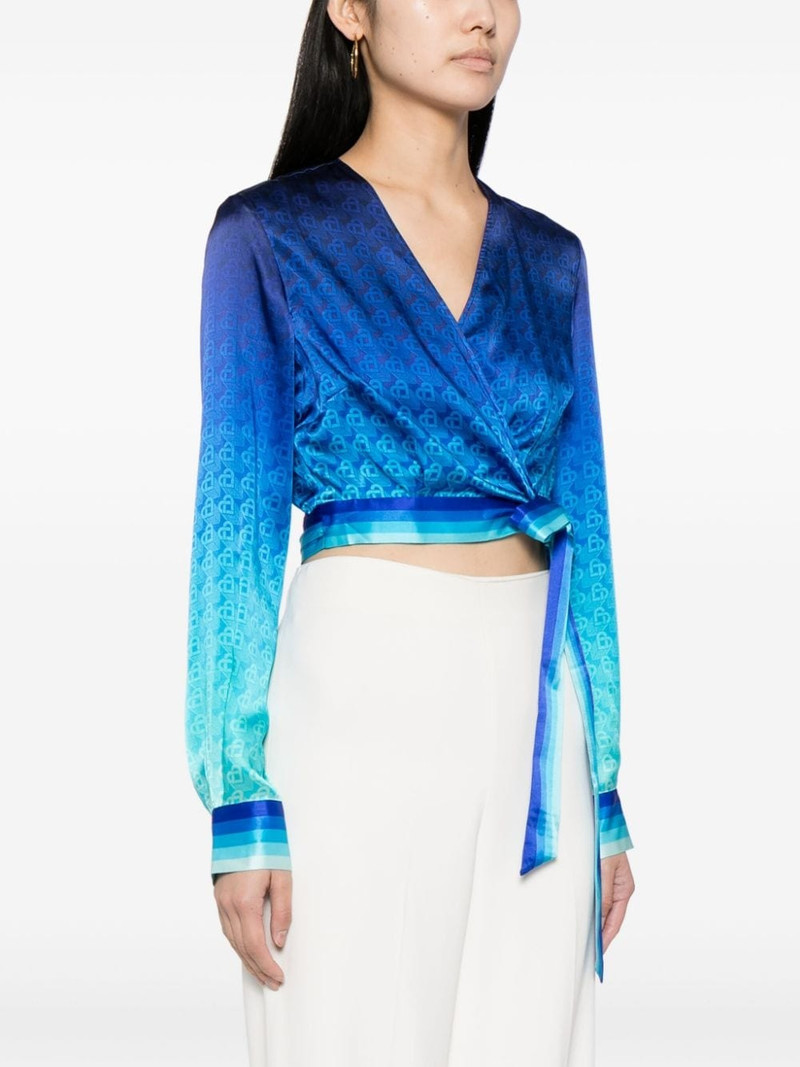 The Night View wrap blouse 3