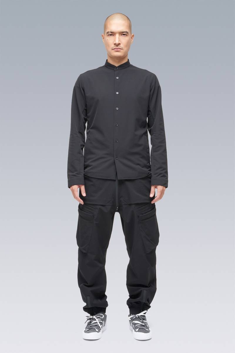 LA6B-DS schoeller® Dryskin™ Long Sleeve Shirt Black 1