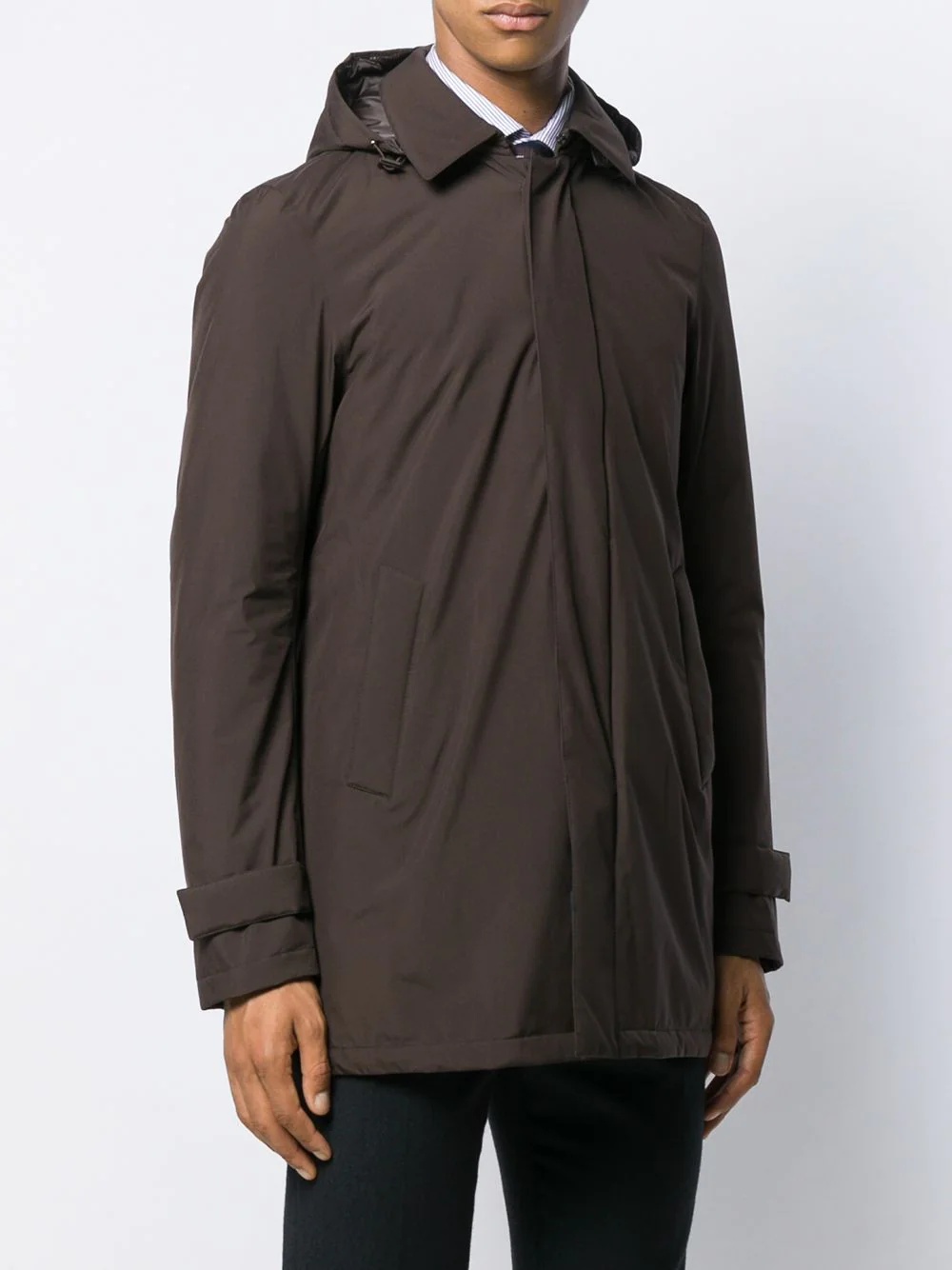 hooded parka coat - 3