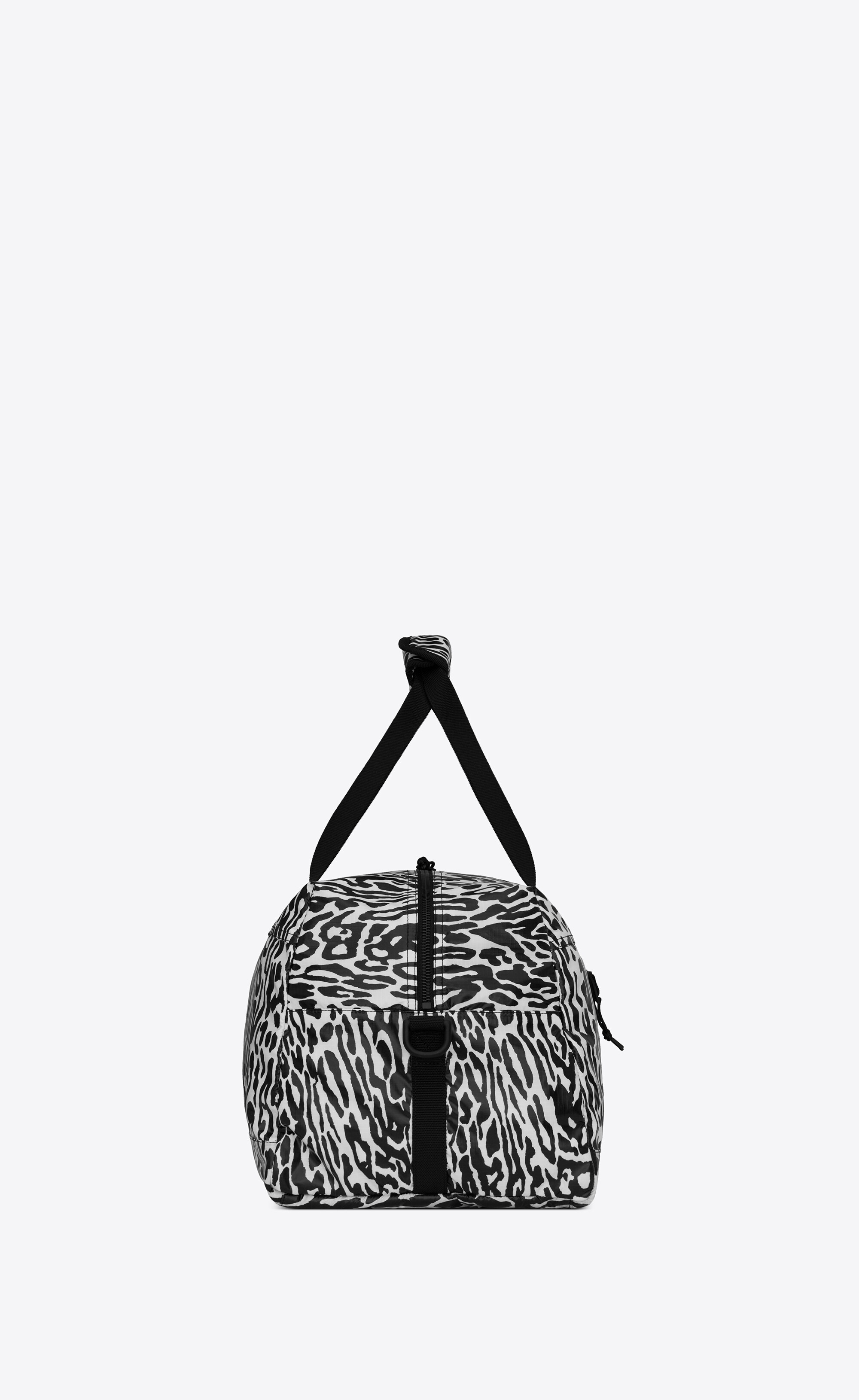 nuxx duffle in leopard print nylon - 3