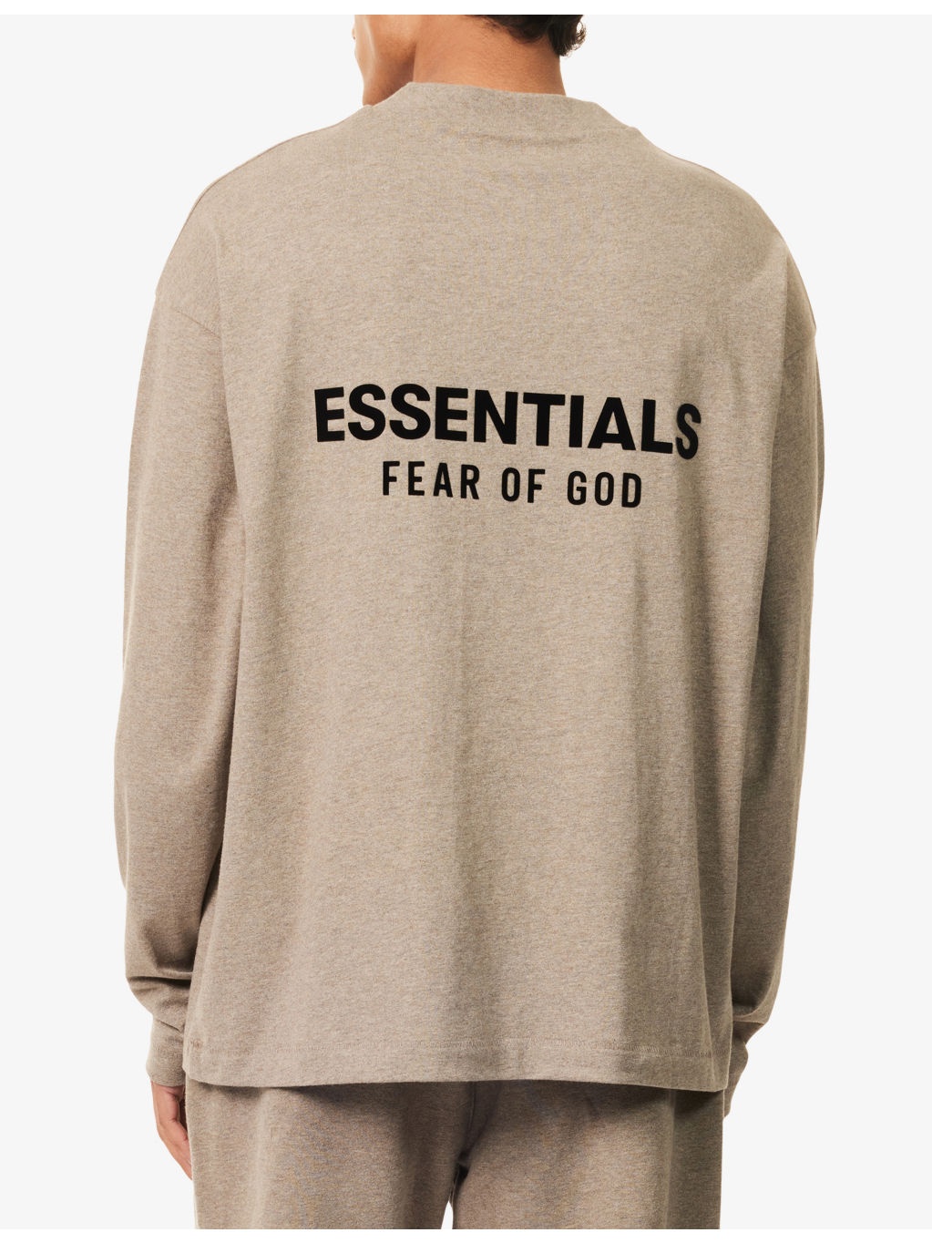 Logo-Embellished Long-Sleeve Cotton T-Shirt - 4