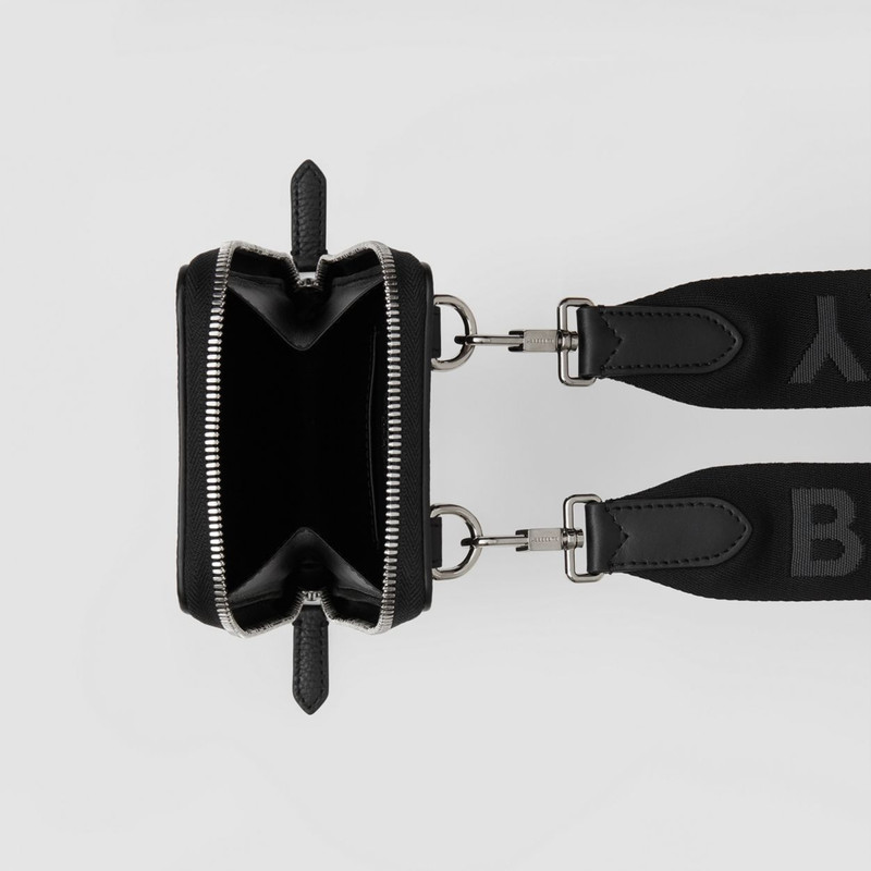 Grainy Leather Phone Case with Detachable Strap 6