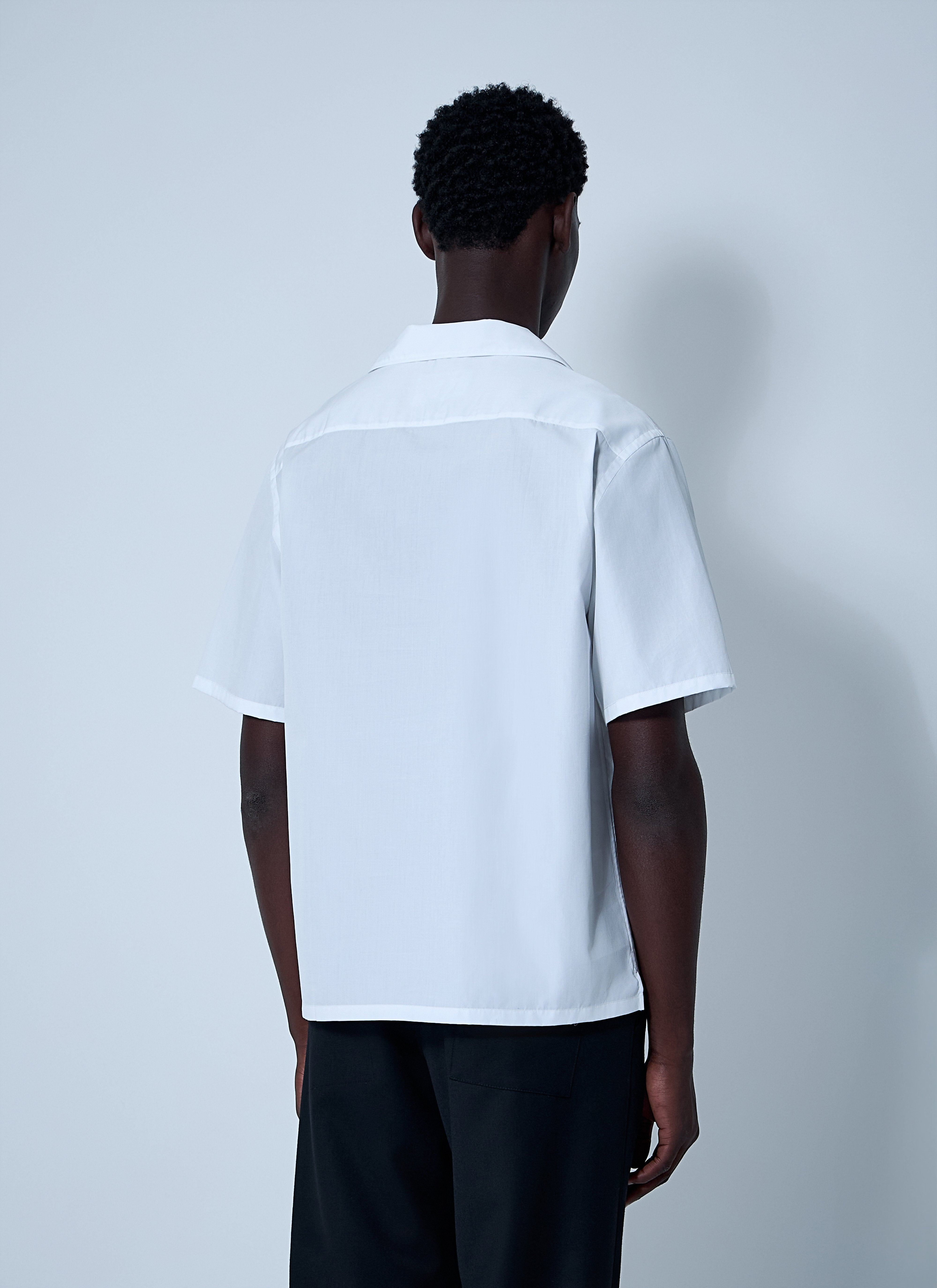 Prada Men Logo Motif Shirt - 4