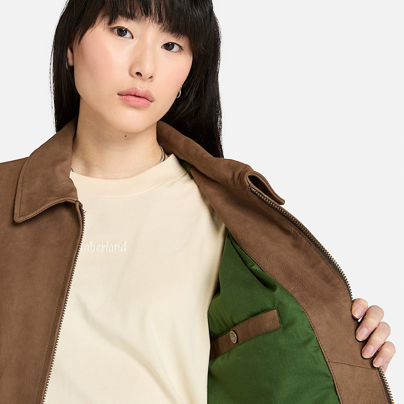 Leather Bomber Jacket - 5
