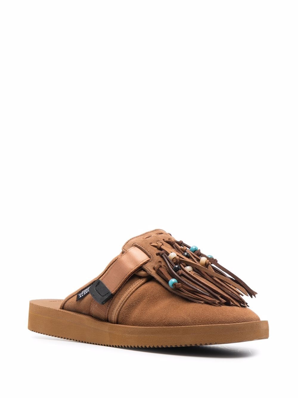 Zavo fringed Suikoke slippers - 2