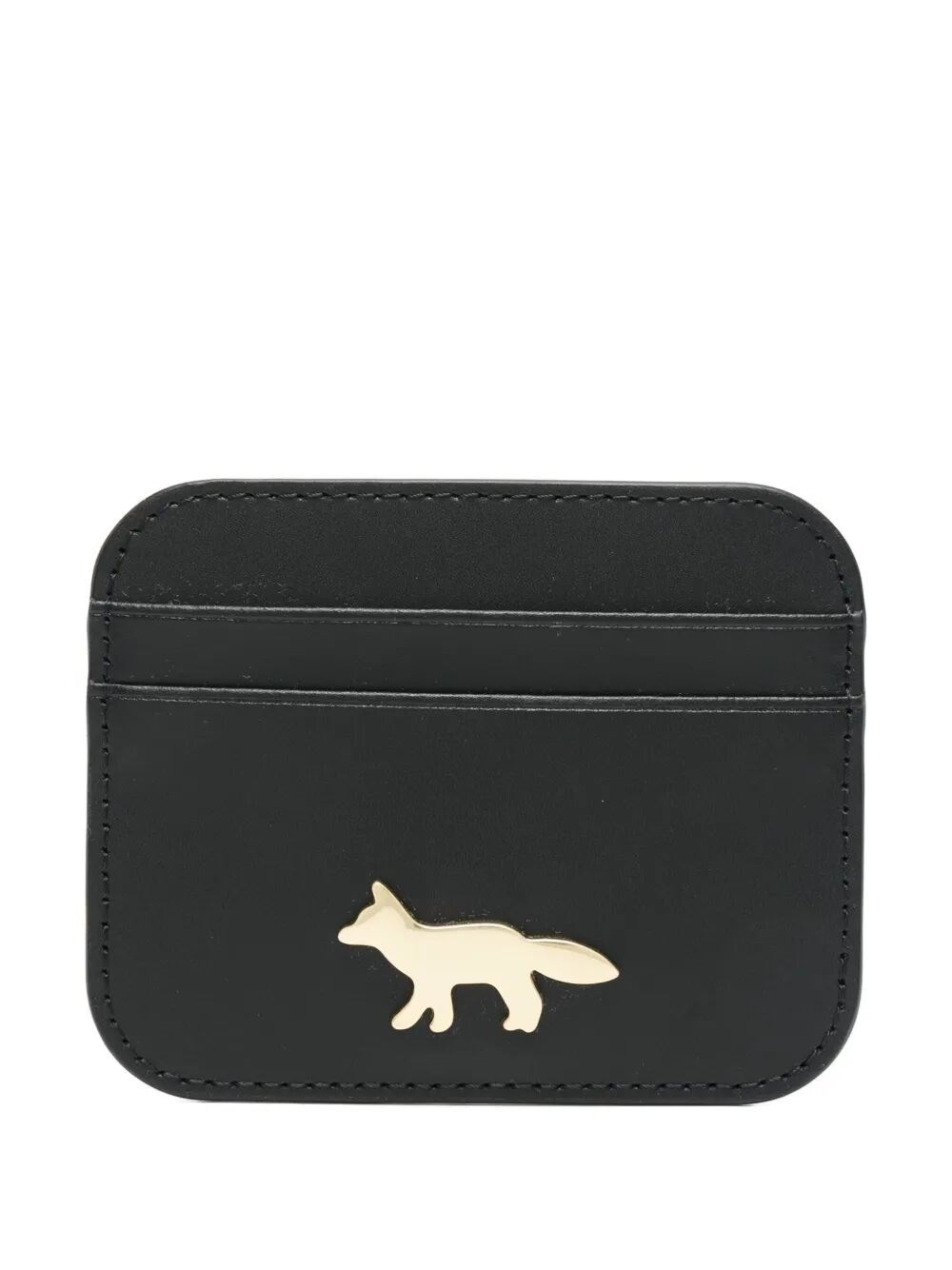 The EDIE CARD HOLDER, a sophisticated accessory from MAISON KITSUNE, is designed for those who appre - 1