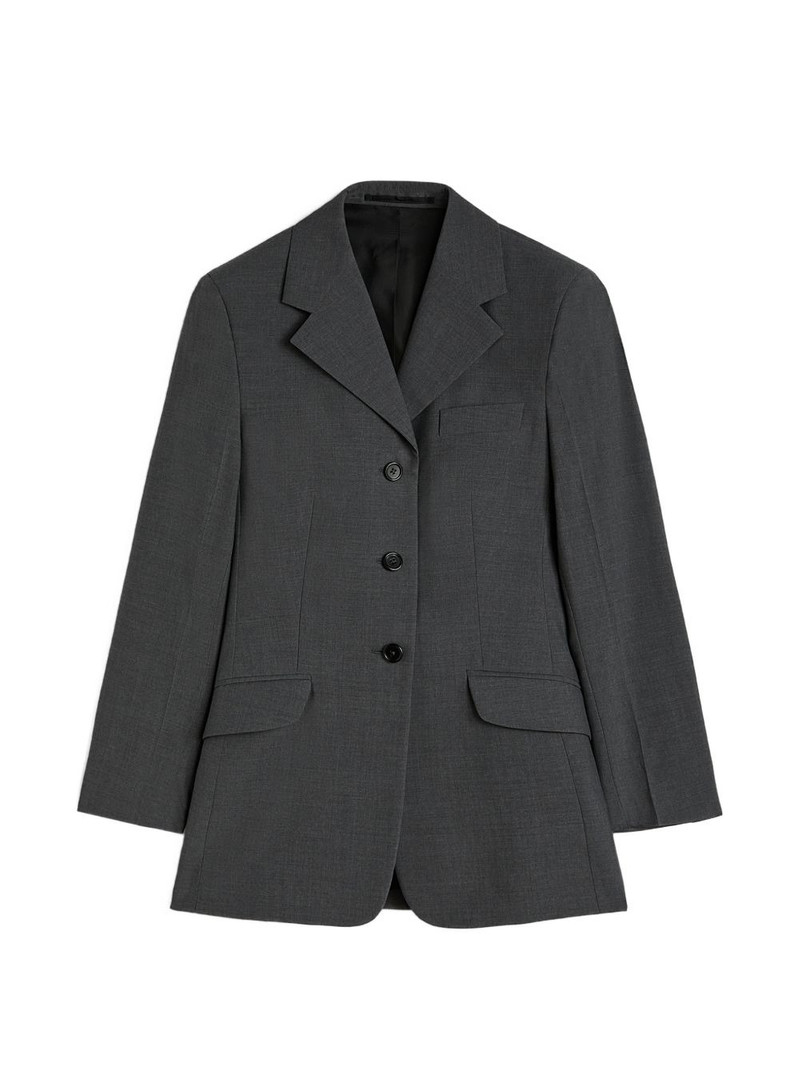 poplin wool blazer 1