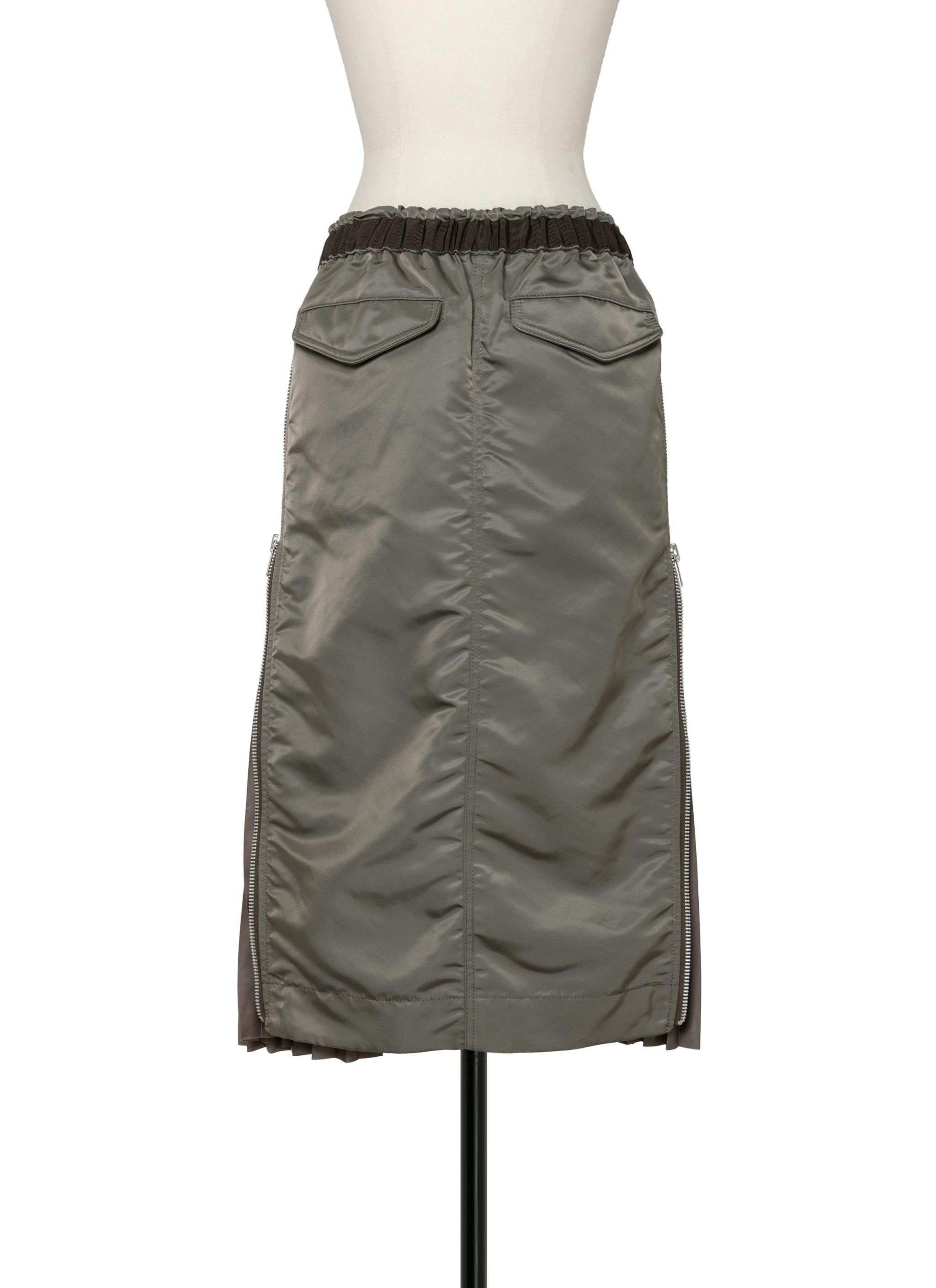 Nylon Twill Skirt - 5