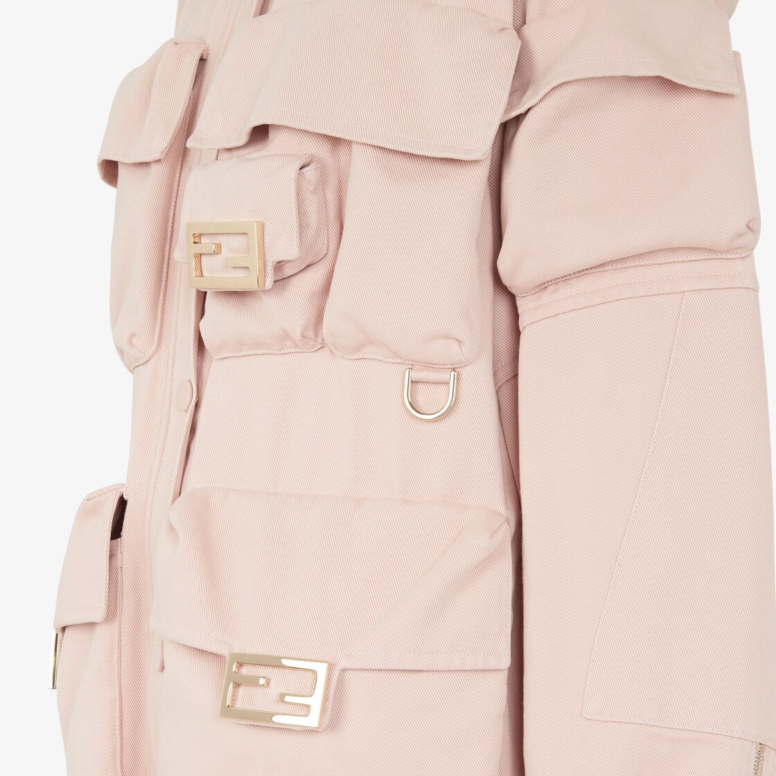 Pink drill jacket - 3