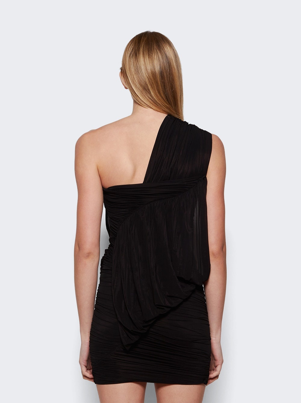 EDFU One-Shoulder Mini Dress Black - 5