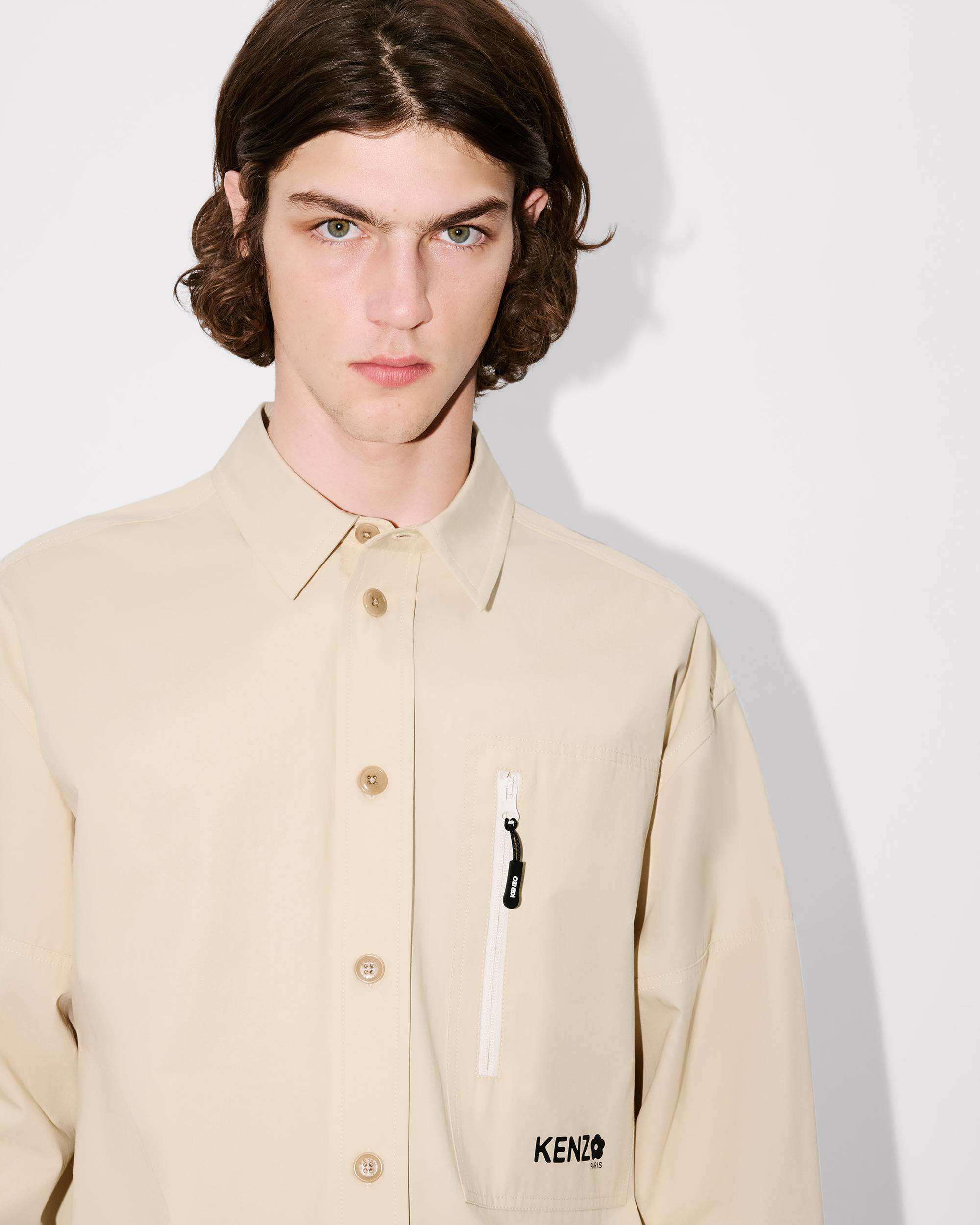 'Boke Flower 2.0' oversized shirt in technical cotton - 6