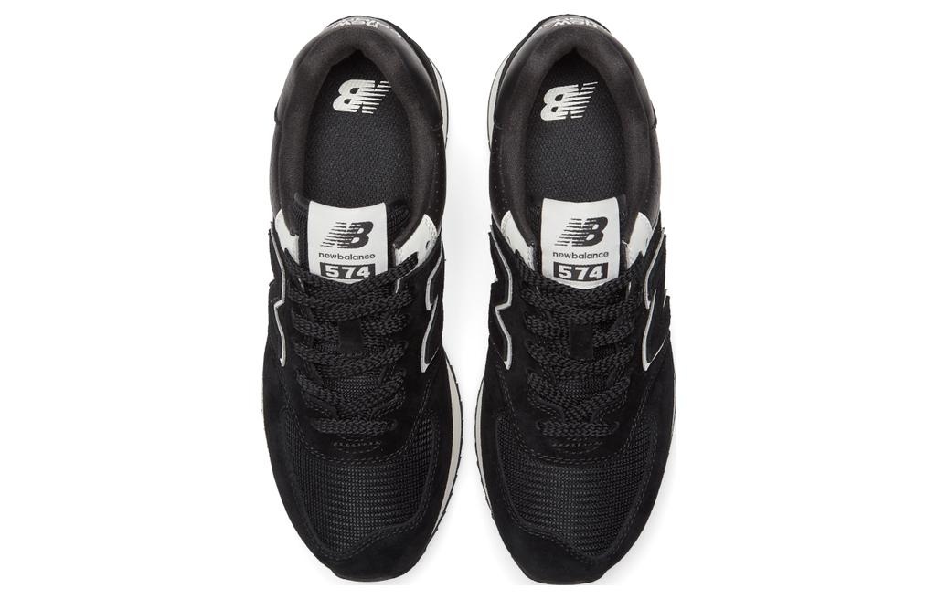 (WMNS) New Balance 574+ 'Black White' WL574ZAB - 3