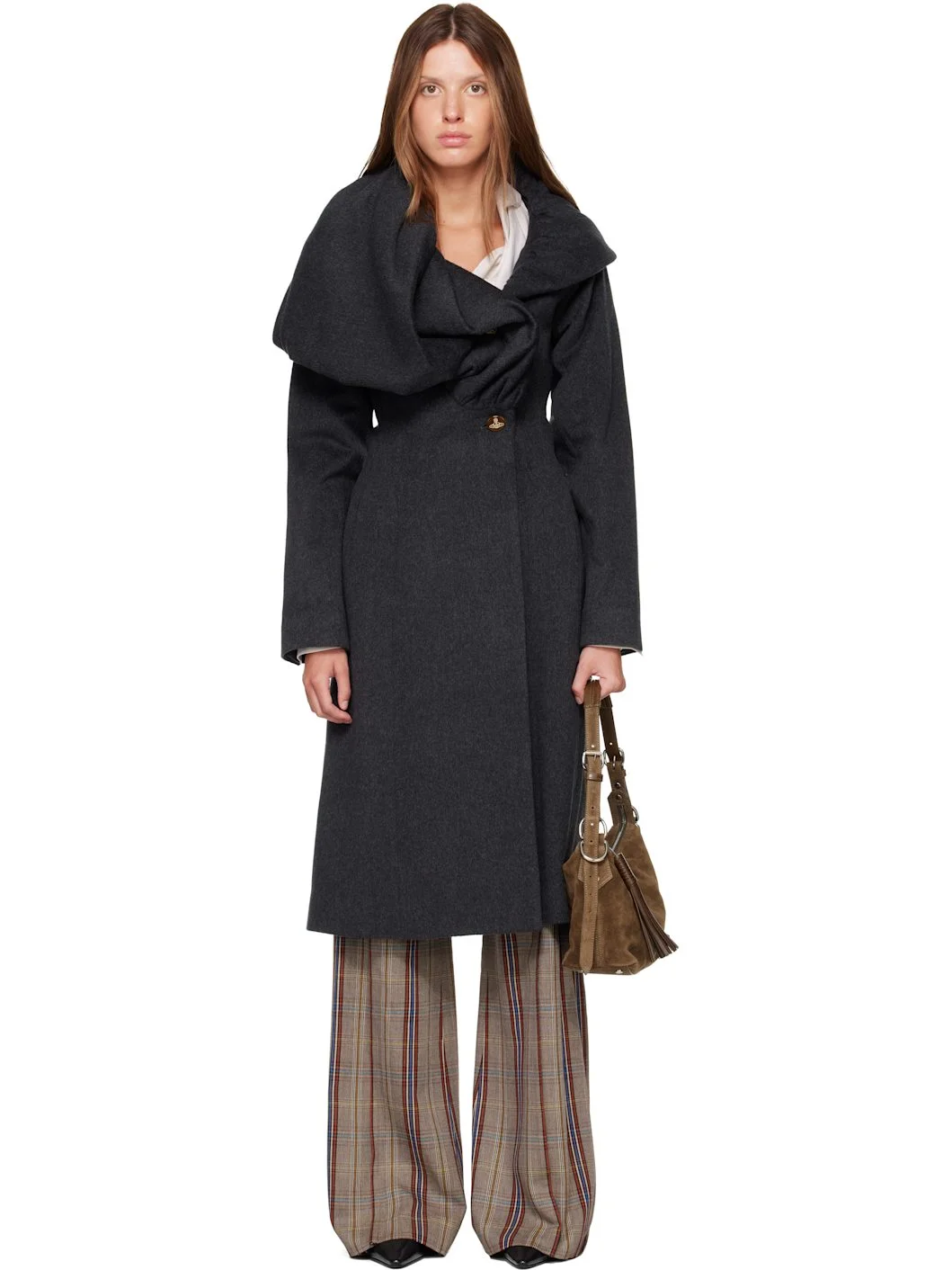 Gray Marilyn Coat - 1