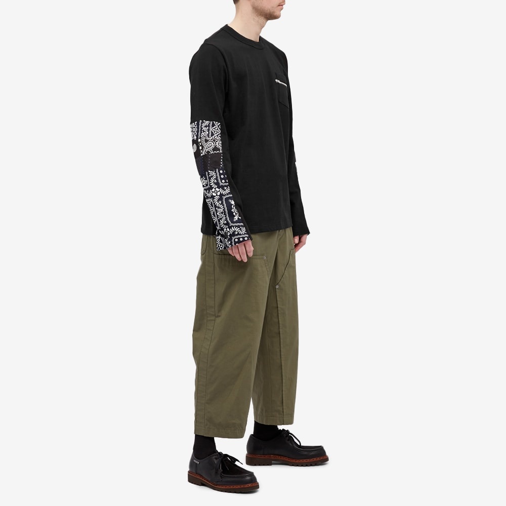 Sacai x Reyn Spooner Long Sleeve Archive Print Mix Tee - 7