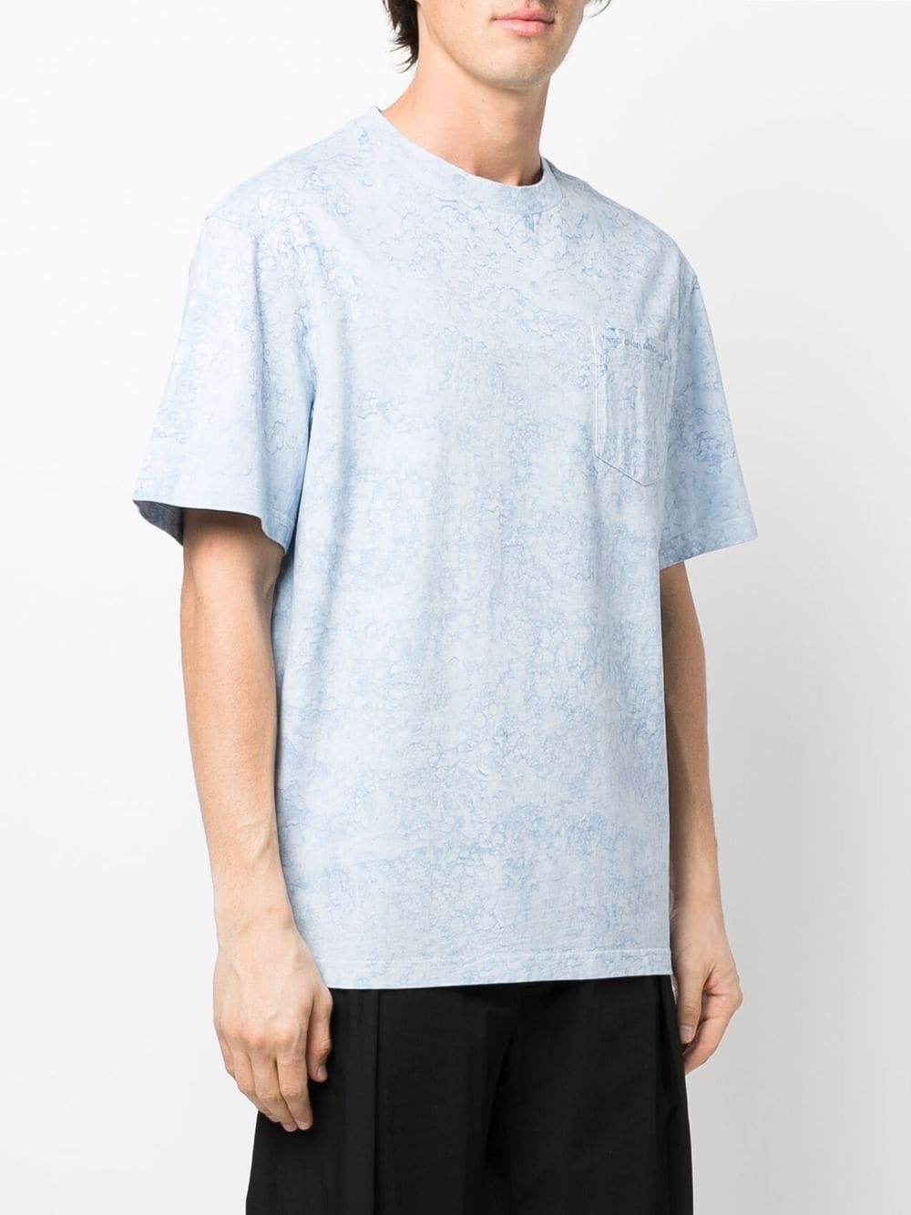 spray-effect cotton T-shirt - 3