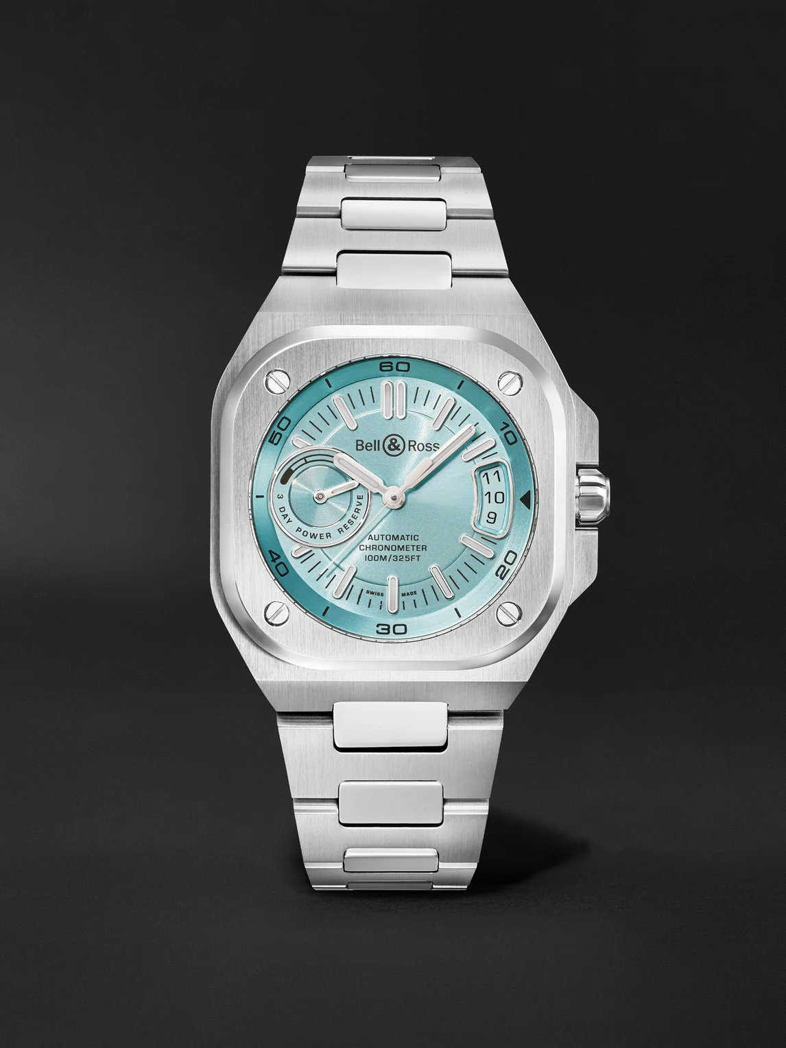 BR-X5 Automatic Chronometer Steel Watch, Ref. BRX5R-IB-ST/SST - 1