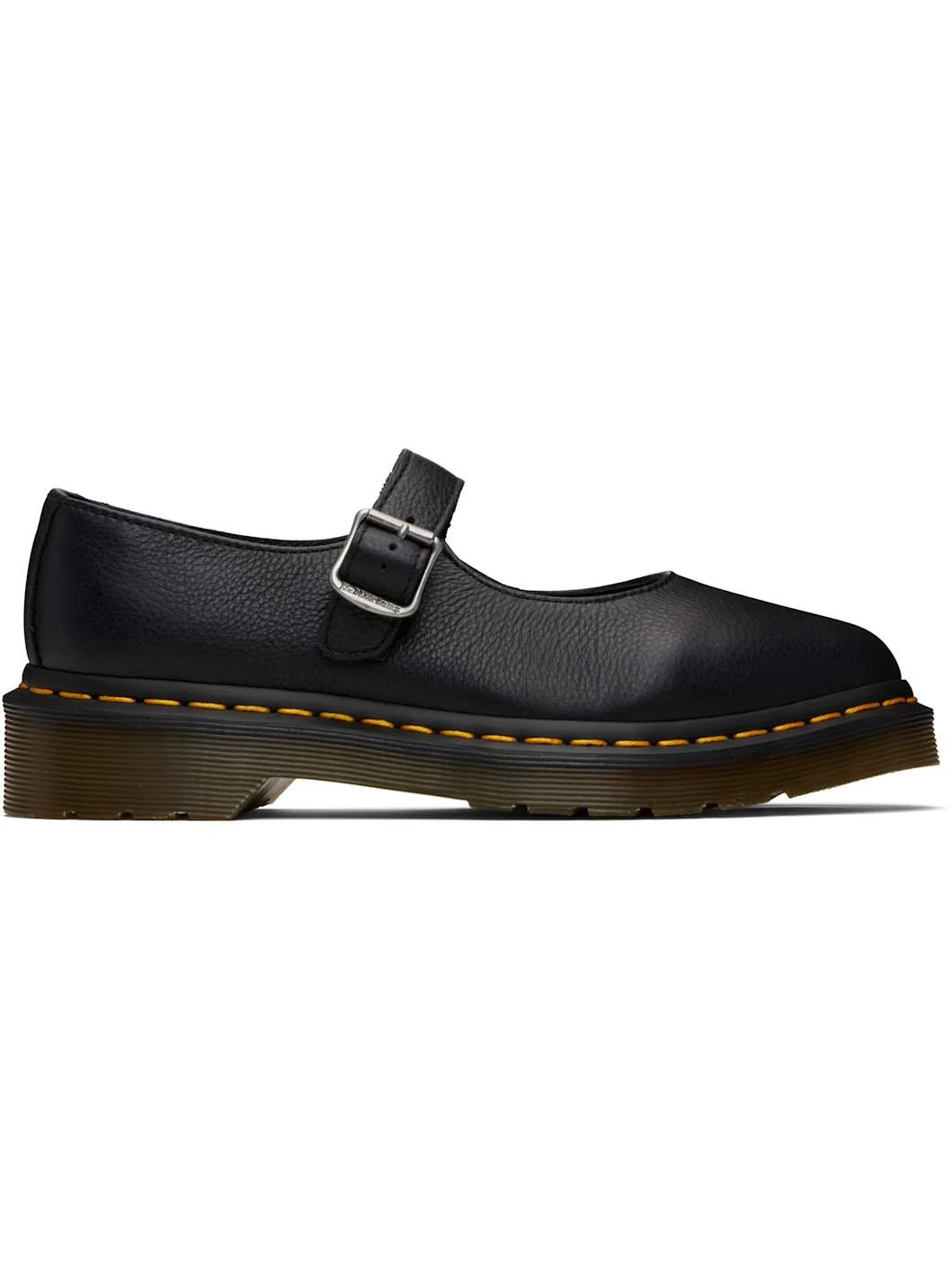 Black Elphie Mary Jane Loafers - 1