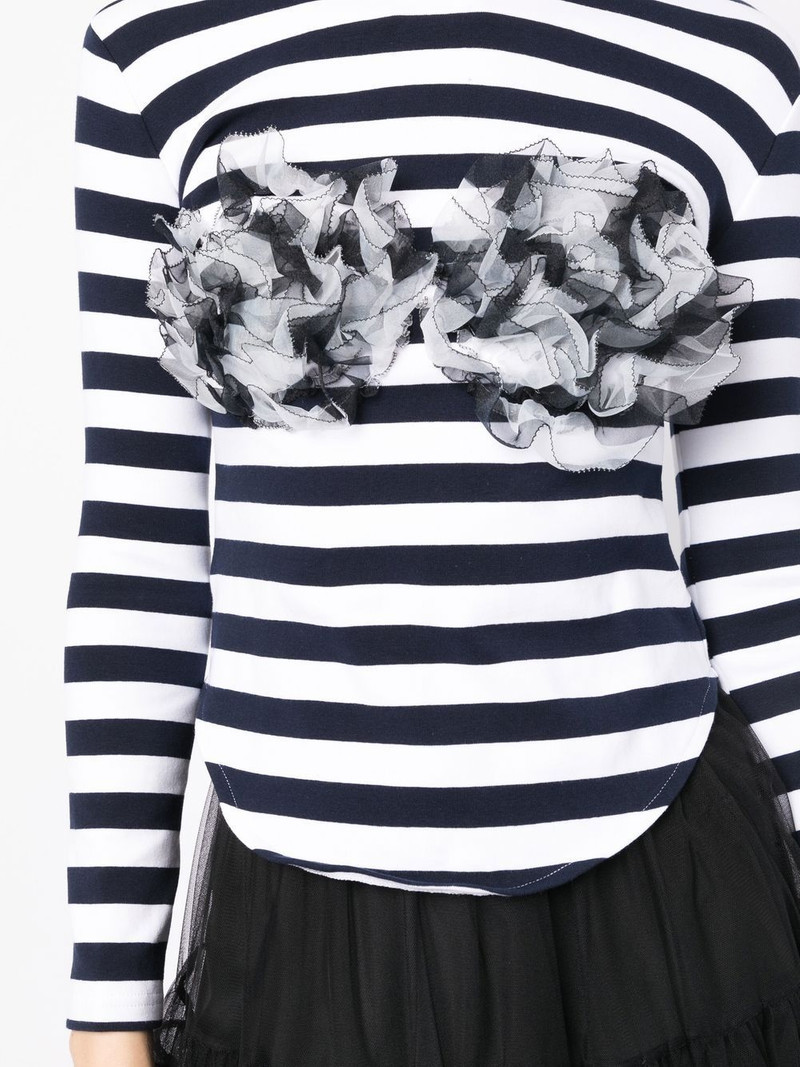 ruffle striped top 5