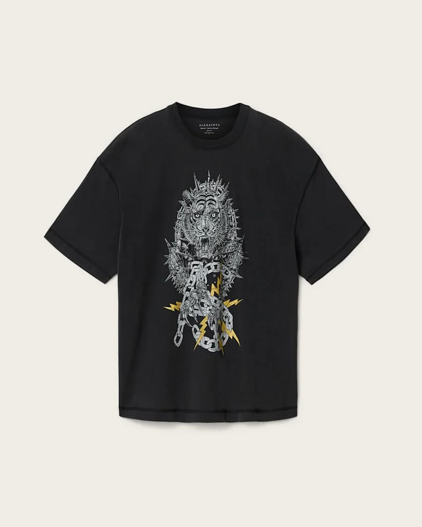 IRON TIGER SHORT SLEEVE GRAPHIC T-SHIRT - 1