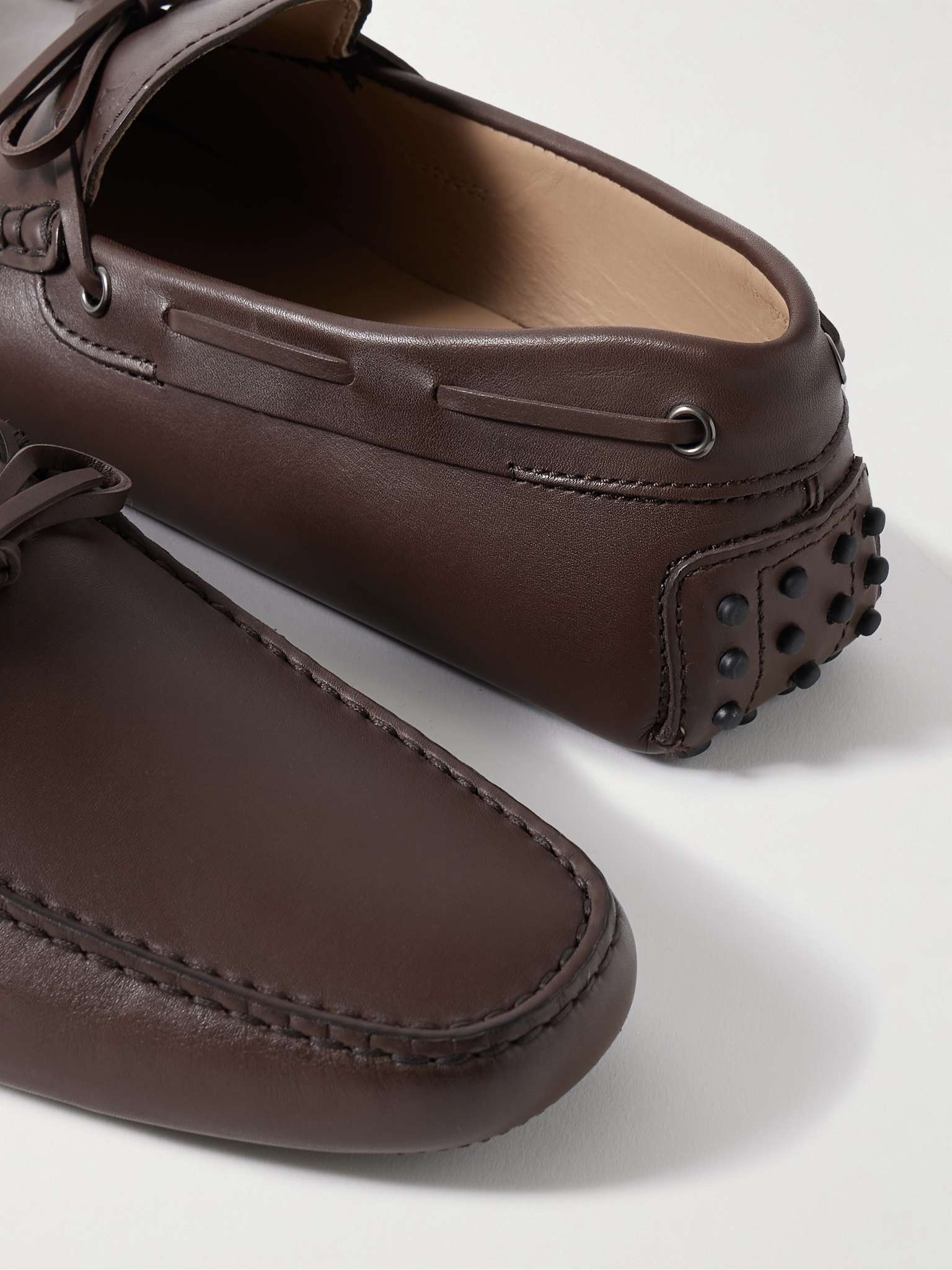 Tod\'s City Gommino Driving Leather Loafers Brown Size 7 US 8.5 - New $695 TOD main image 3