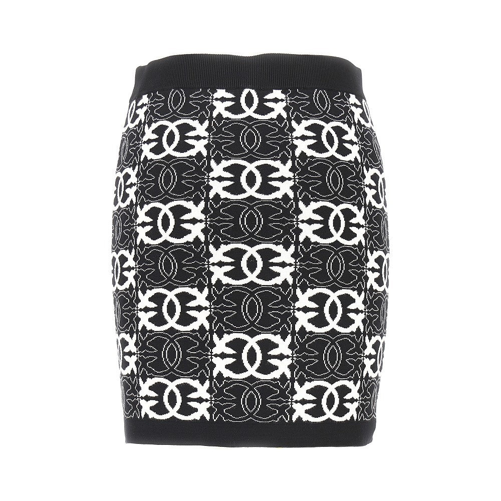 JACQUARD KNIT MINI SKIRT - 3