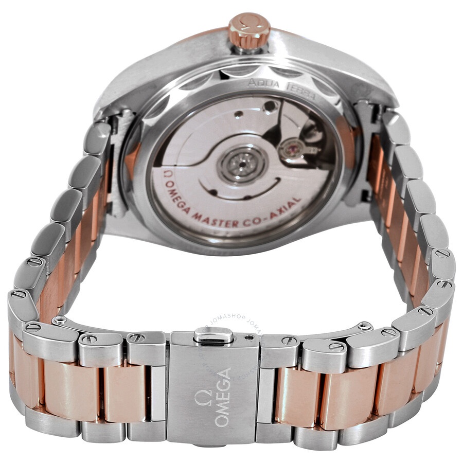 Omega Seamaster Automatic Chronometer Diamond Pink Dial Ladies Watch 220.20.34.20.60.001 - 3