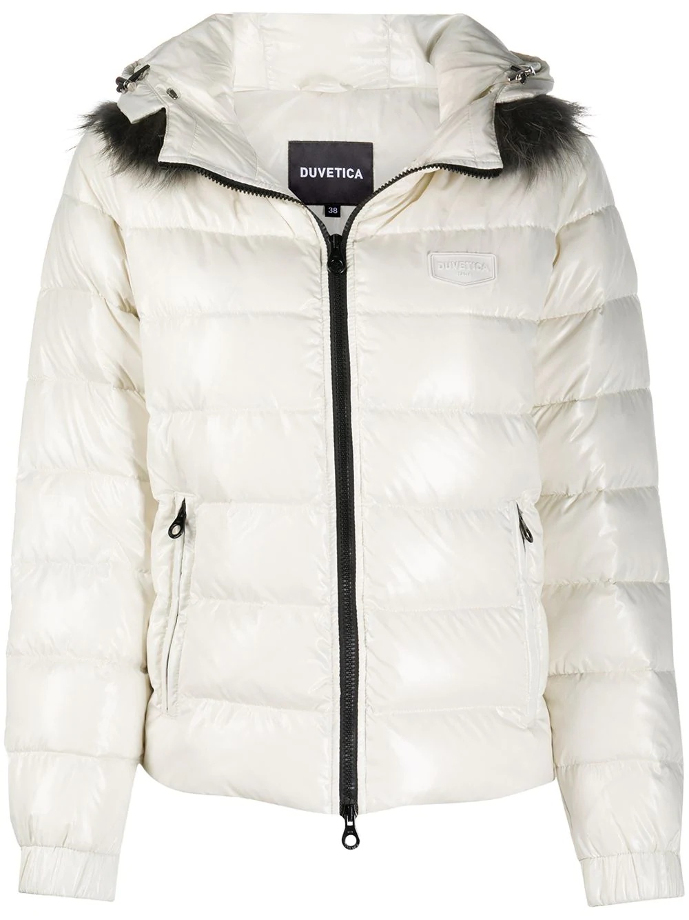 hooded padded jacket  - 1