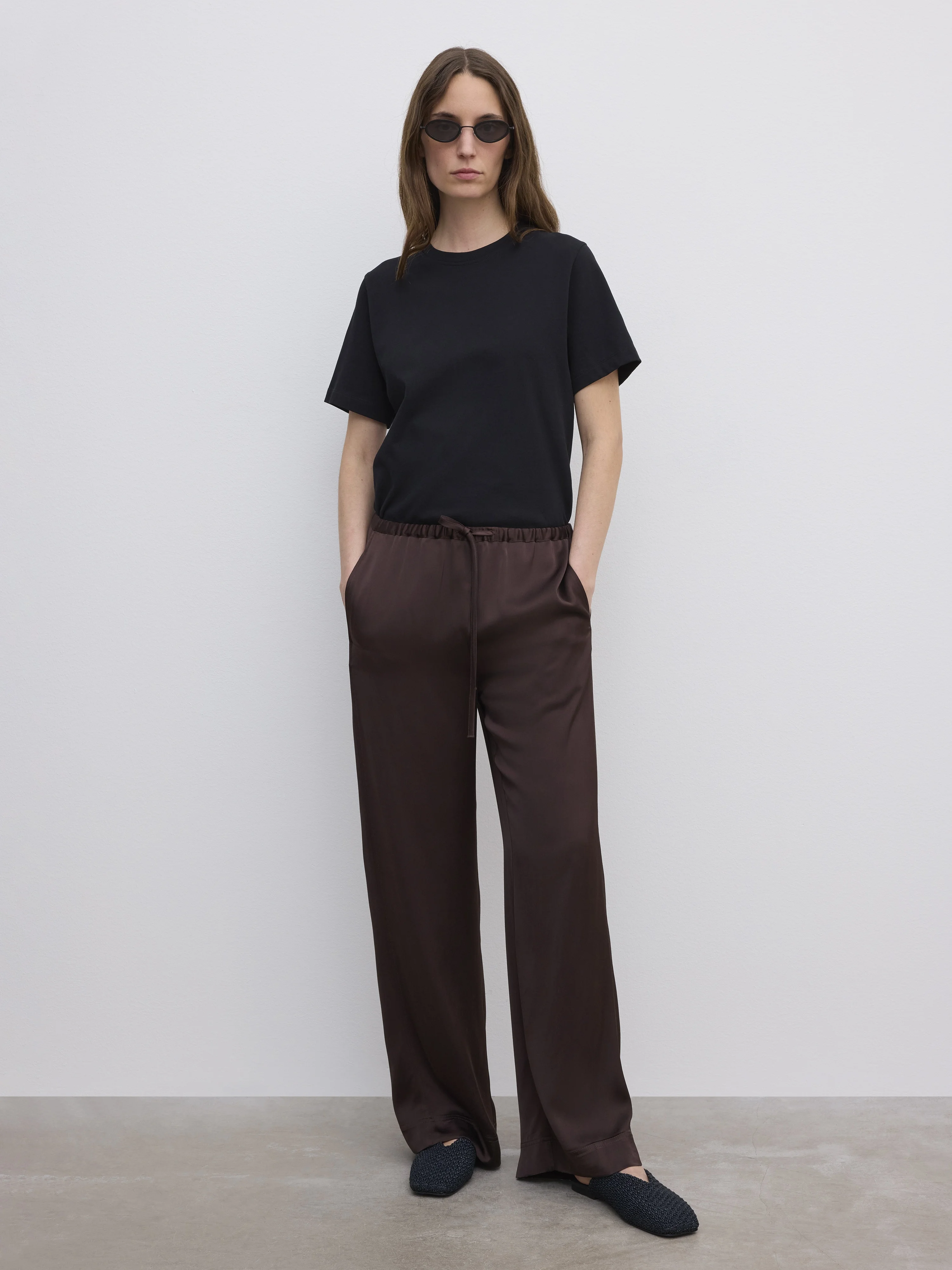 Drawstring trousers - 1