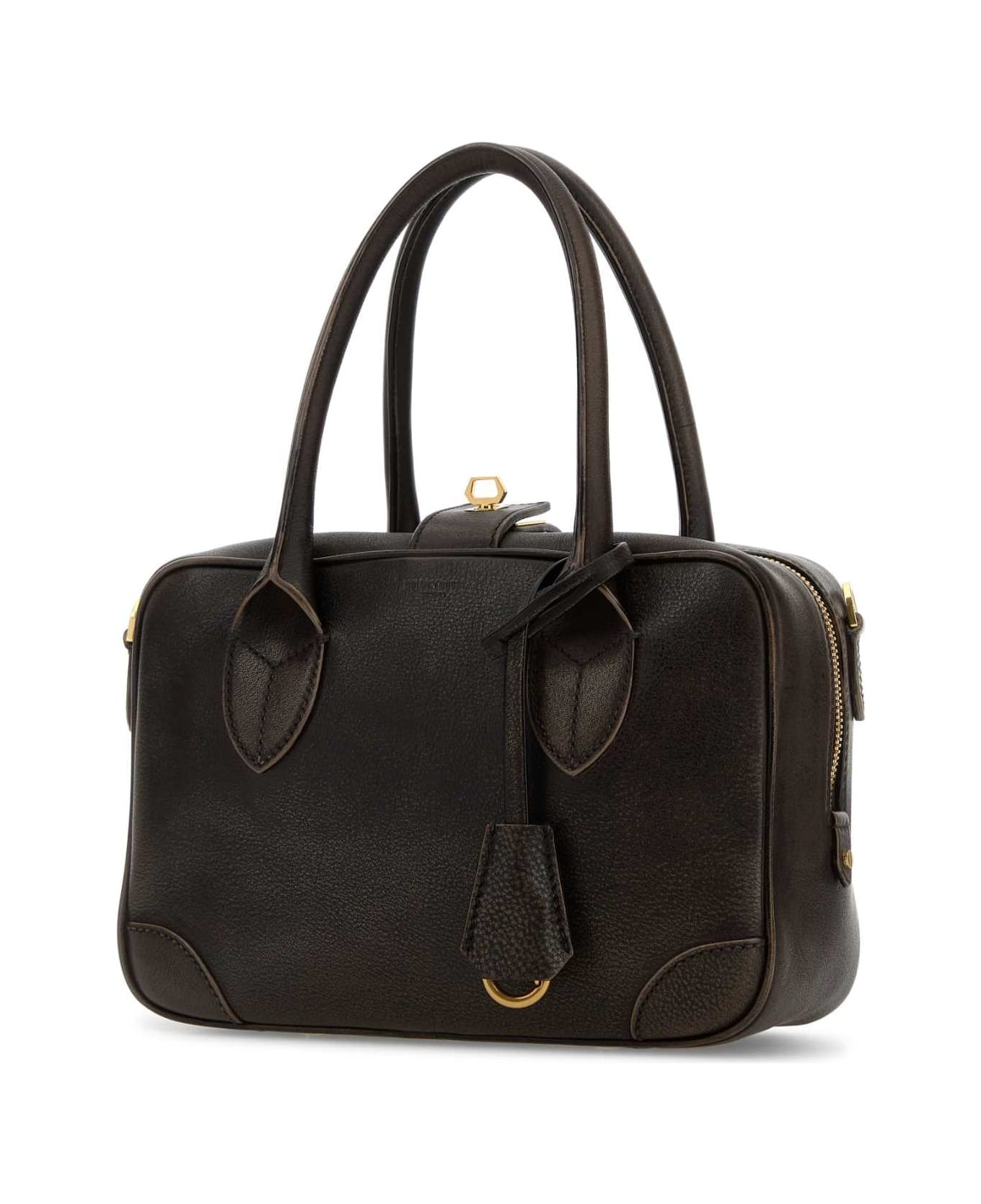 Brown Leather Vita Handbag - 2